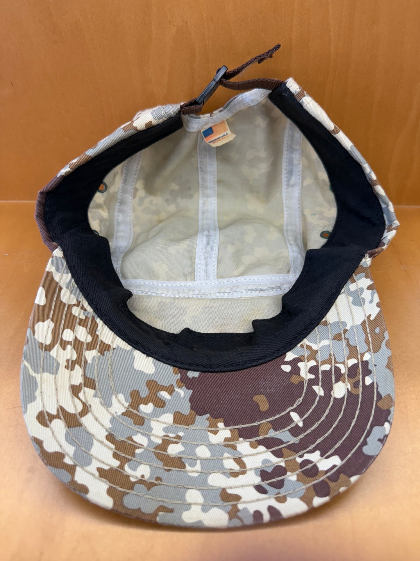 2001 SUPREME GERMAN CAMO CAMP CAP