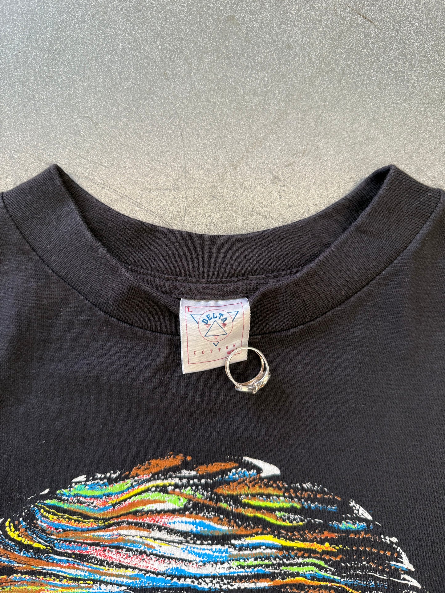 1991 THE MUMMY BIG FACE TEE (DELTA TAG)