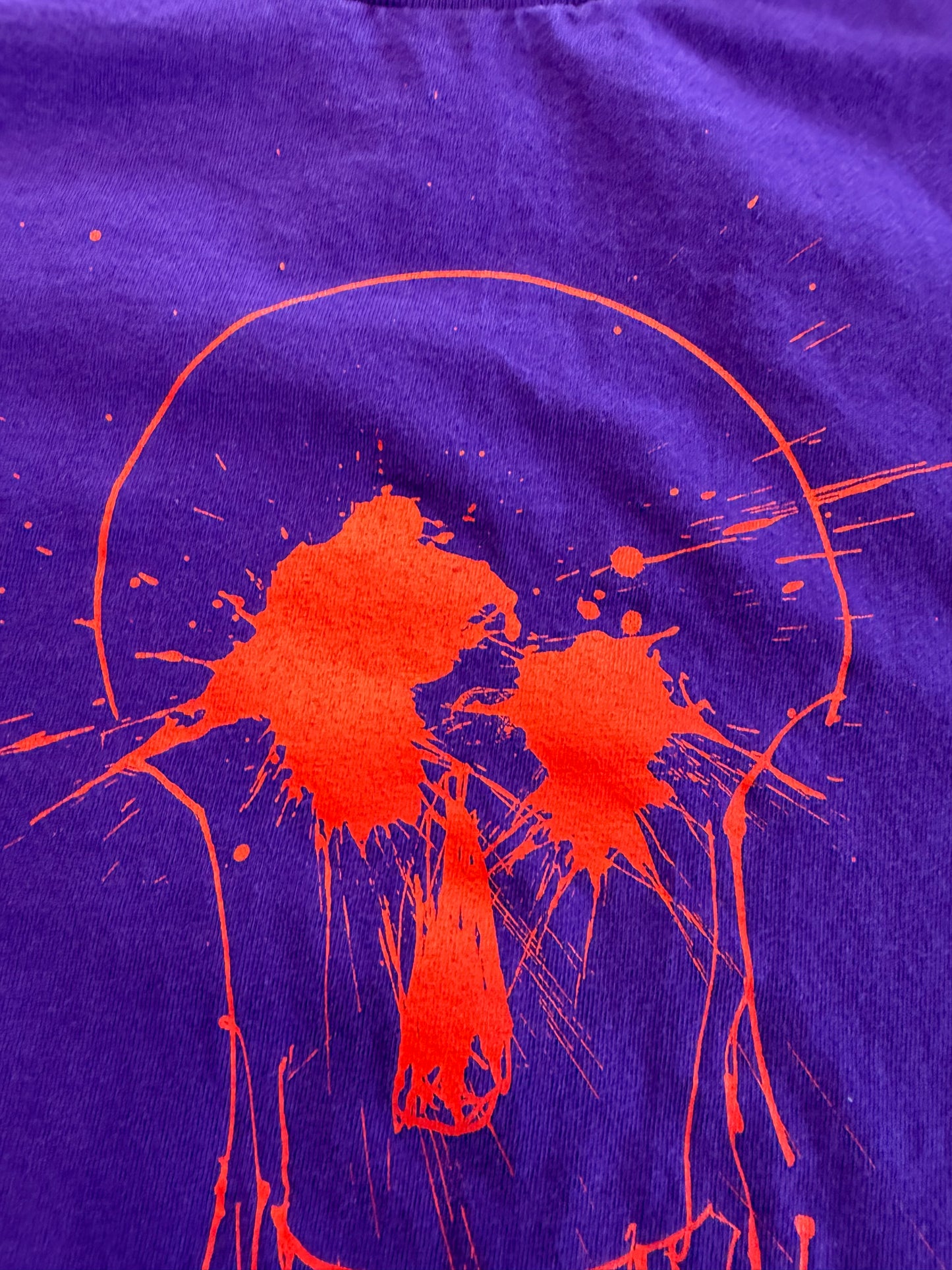 SS22 SUPREME RALPH STEADMAN SKULL TEE - PURPLE (2XL)