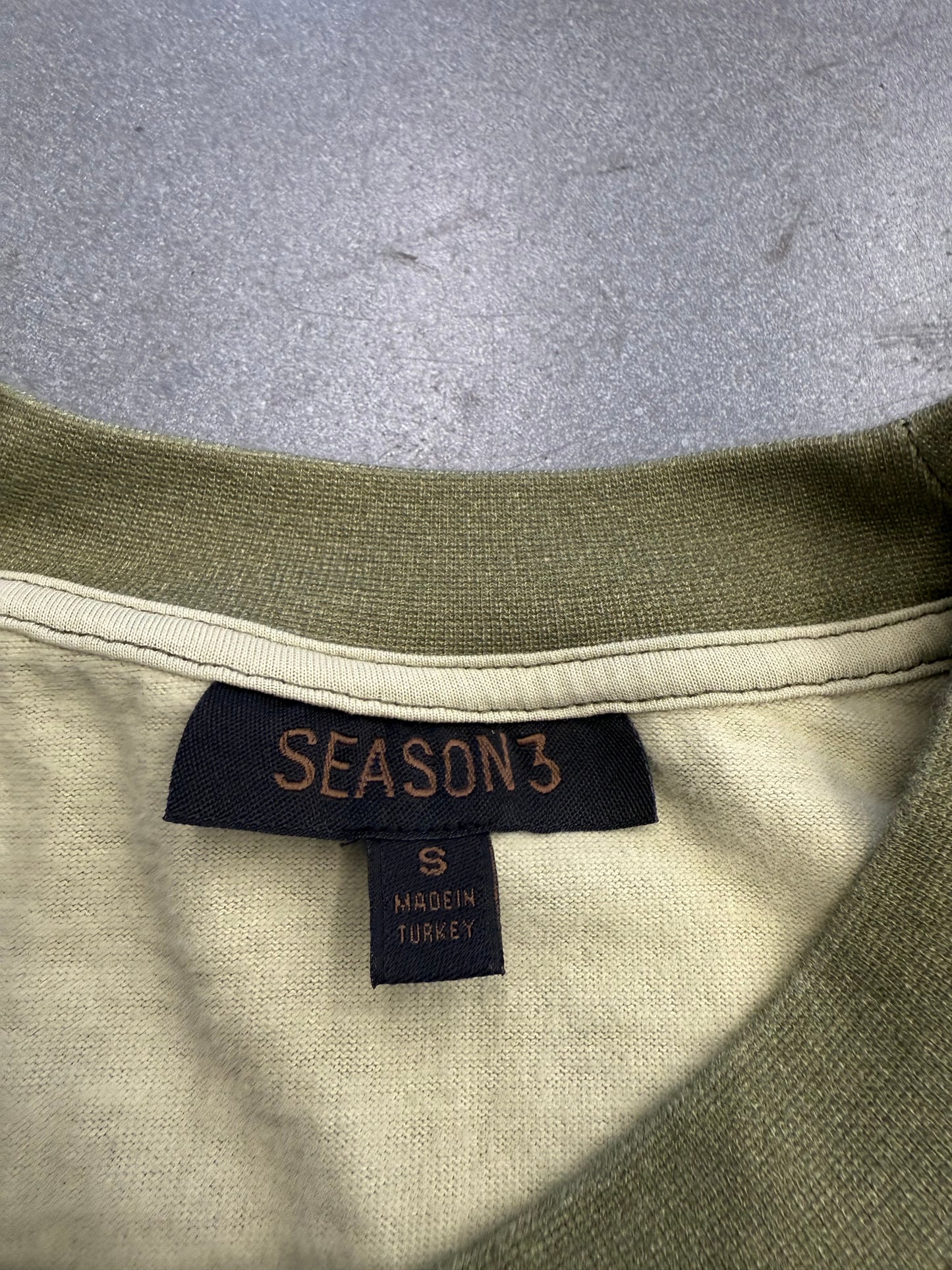 YEEZY SEASON 3 RAGLAN KNIT CAMO TEE - CAMO (S)