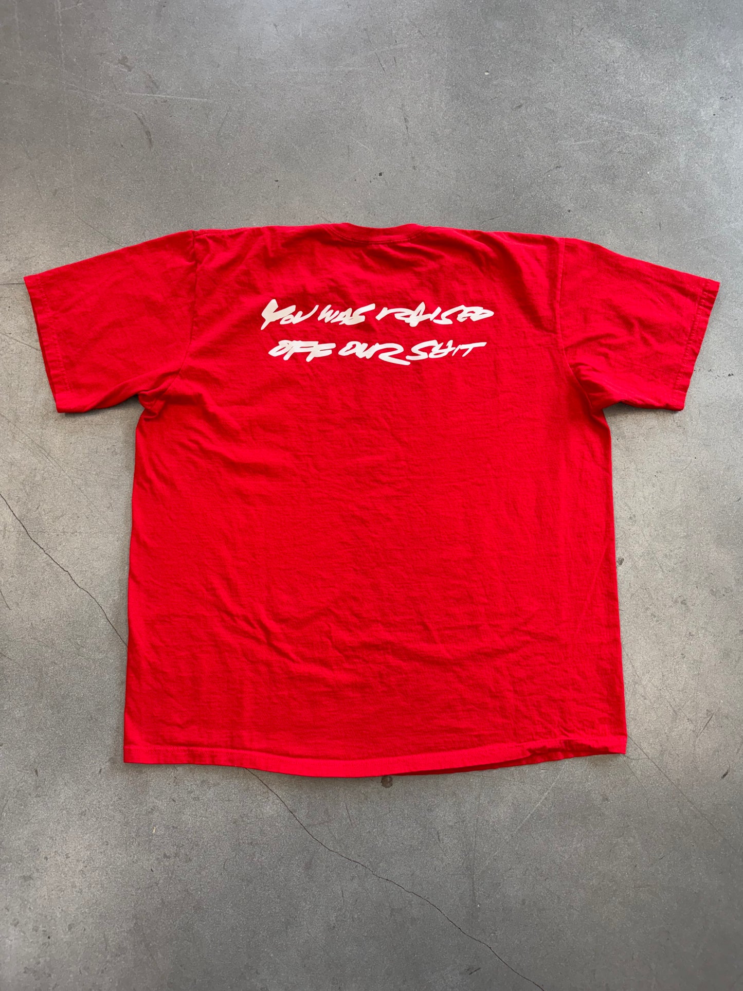 SS24 SUPREME FUTURA BOX LOGO TEE - RED (2XL)