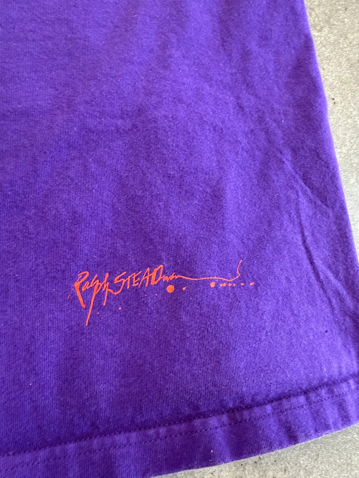 SS22 SUPREME RALPH STEADMAN SKULL TEE - PURPLE (2XL)