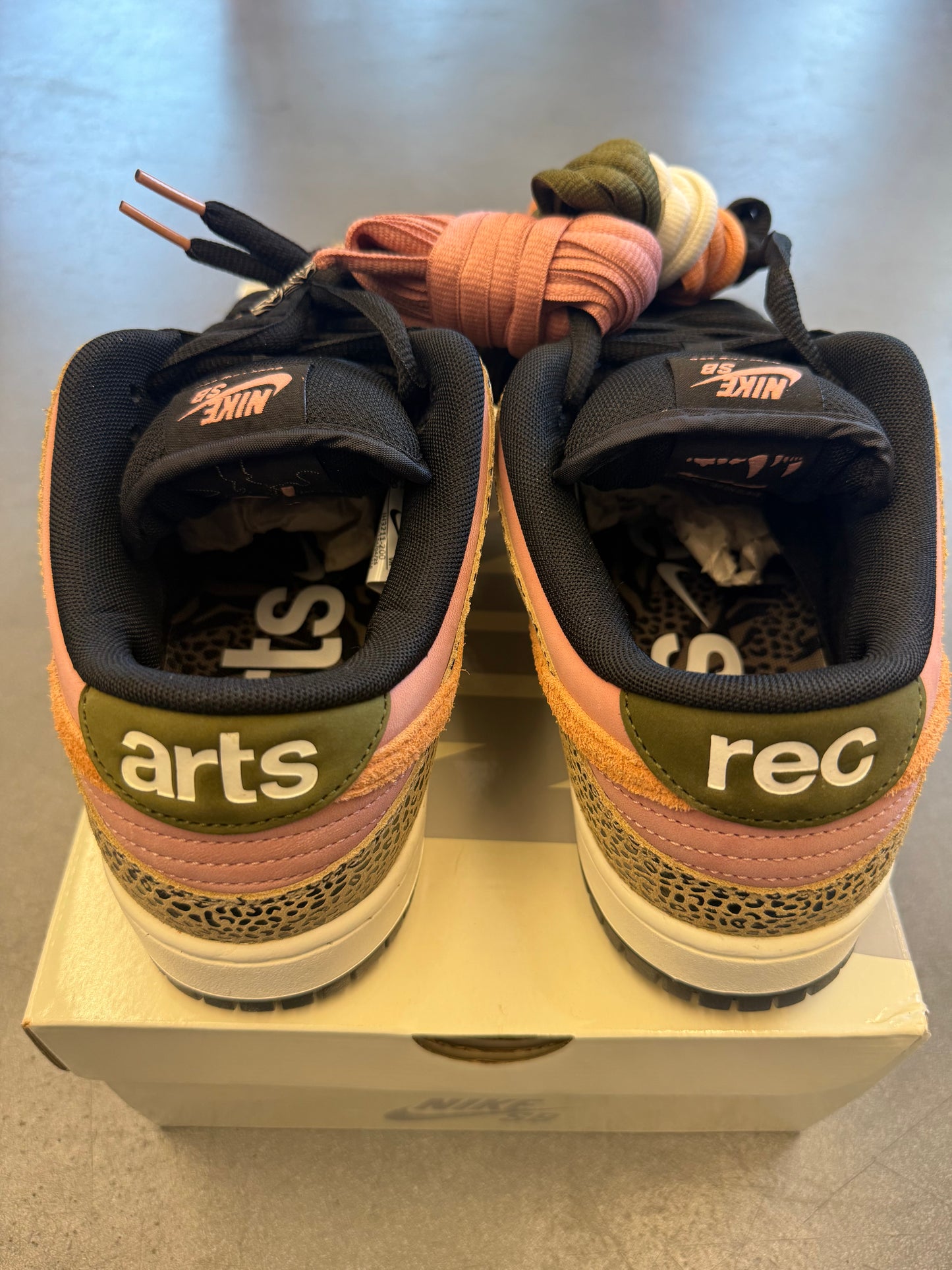 2025 SIZE 10 NIKE SB DUNK LOW ARTS-REC (NEW WITH BOX)