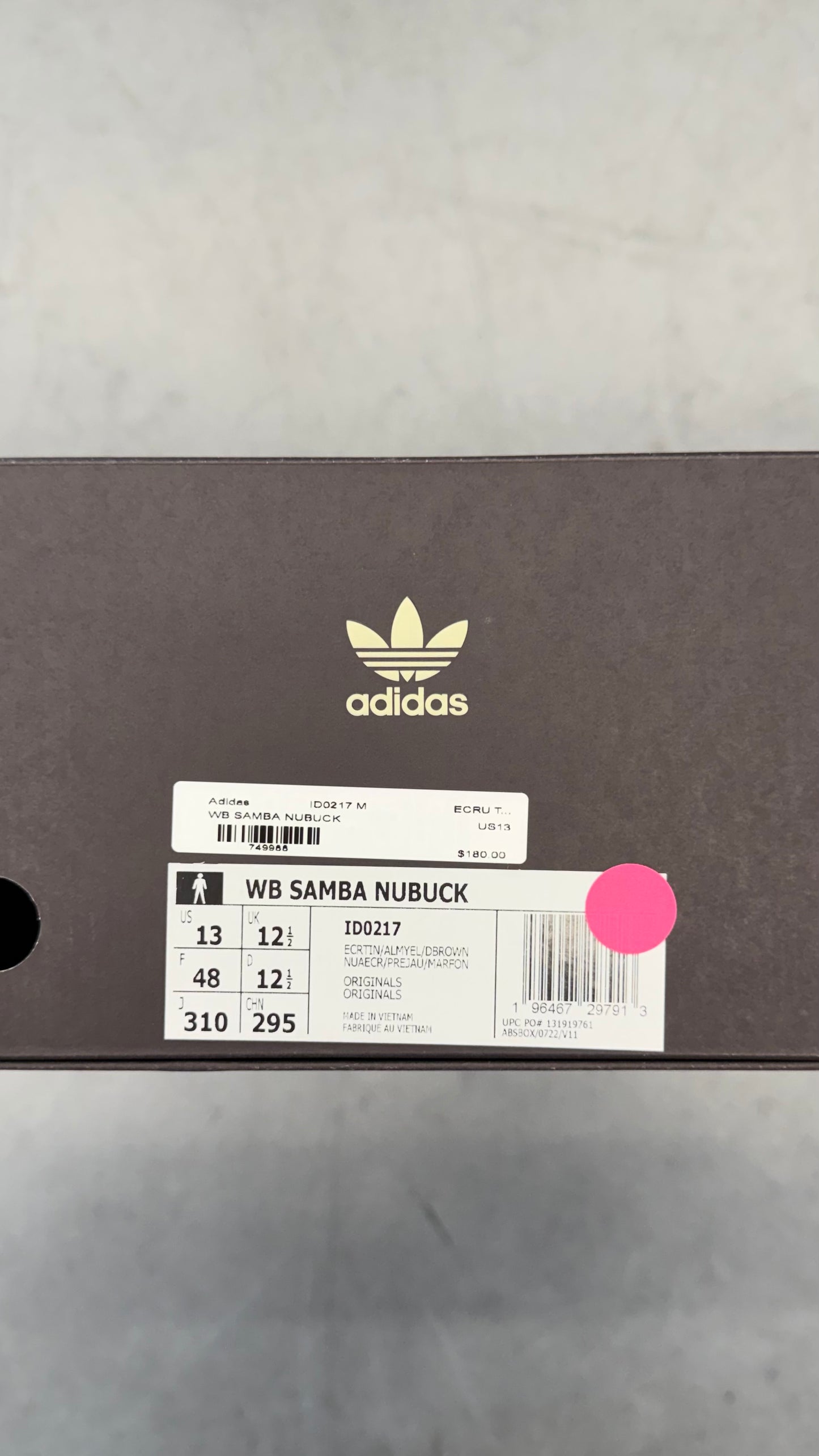 2023 ADIDAS SAMBA WALES BONNER - ECRTIN BROWN