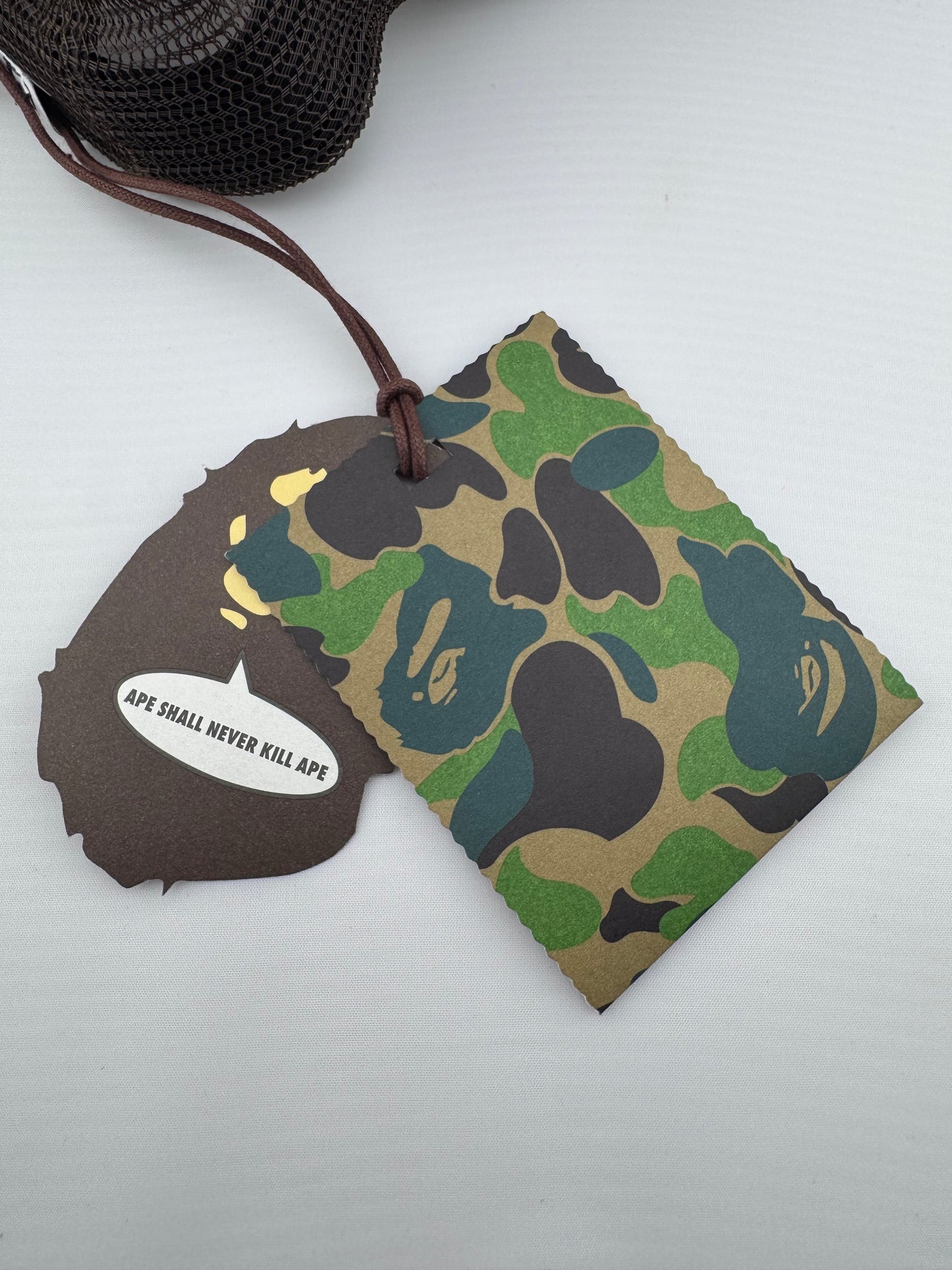 A BATHING APE BAPE X KIDSUPER STA LOGO RHINESTONE TRUCKER CAP (NEW)