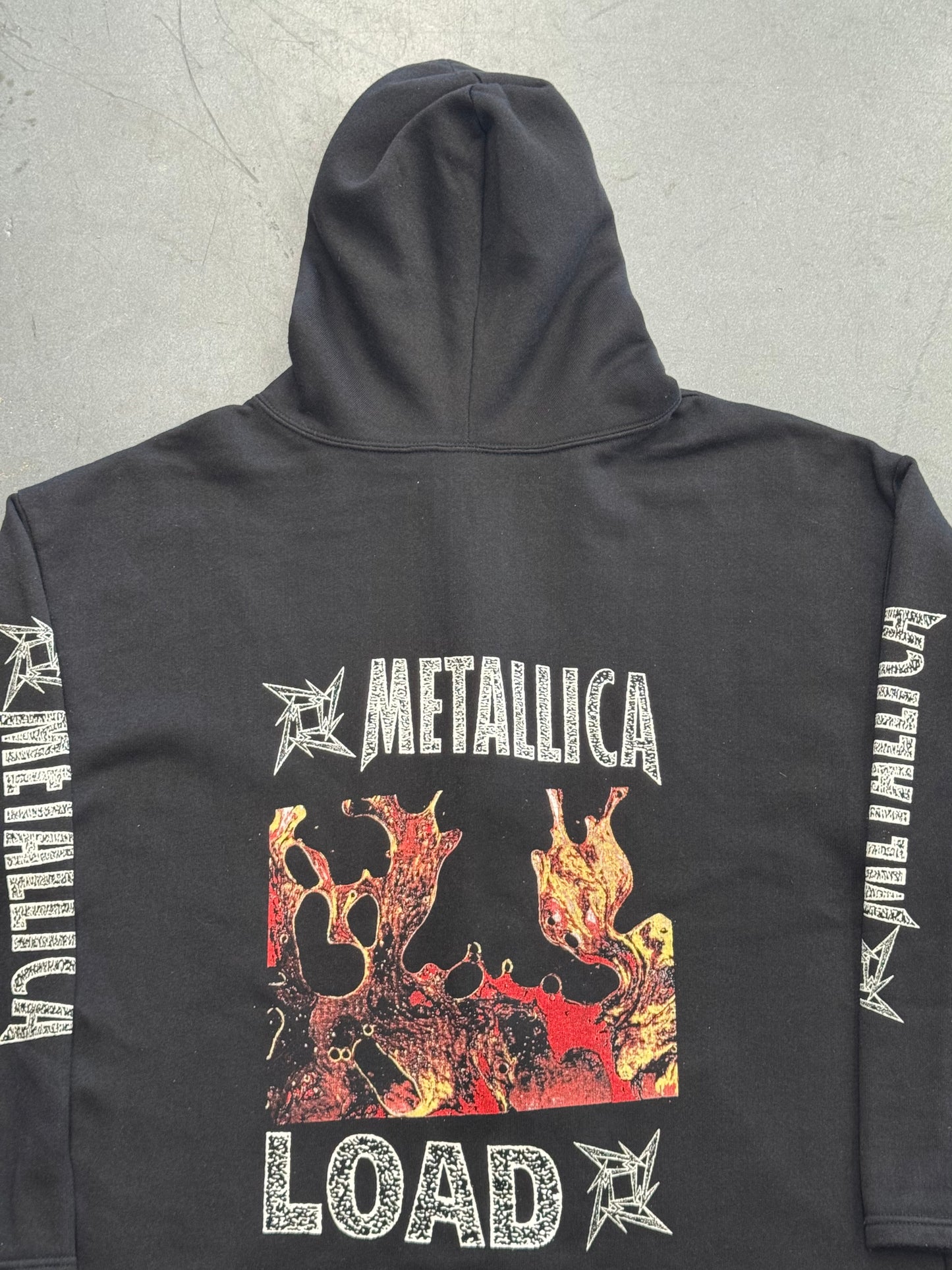 90S BOOTLEG METALLICA LOAD ZIP-UP HOODIE (USA/UK TAG)