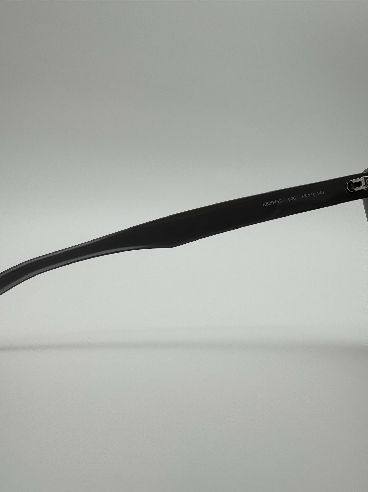 BALENCIAGA SQUARE CAT SUNGLASSES BB0046S 006 SILVER