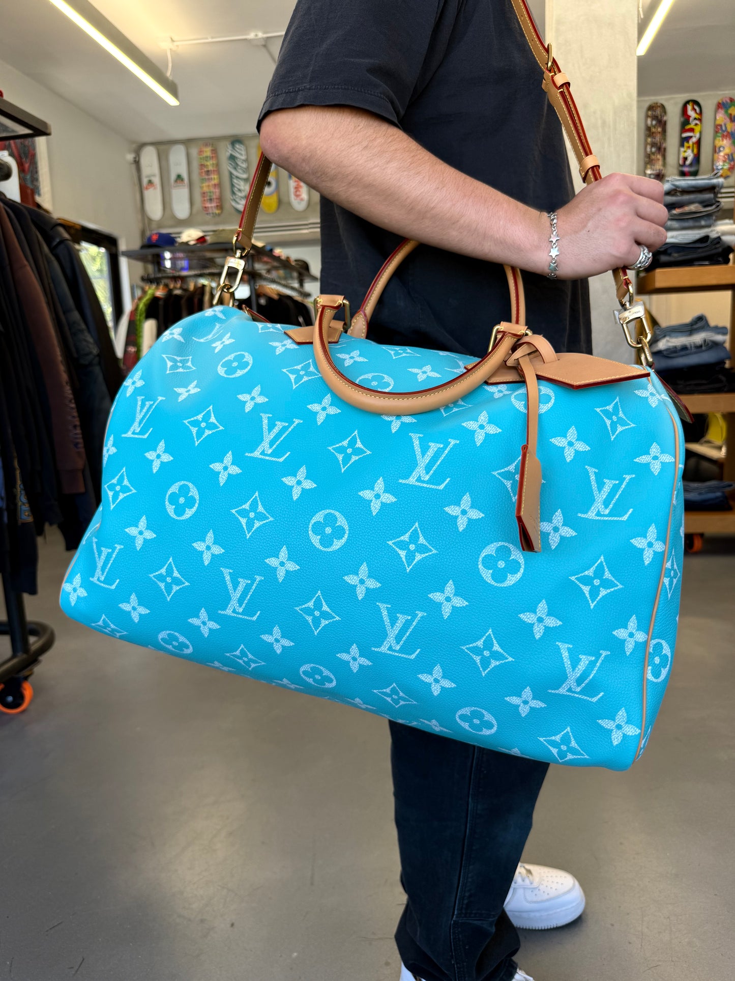 2023 LOUIS VUITTON SPEEDY P9 BANDOULIERE 50 BAG