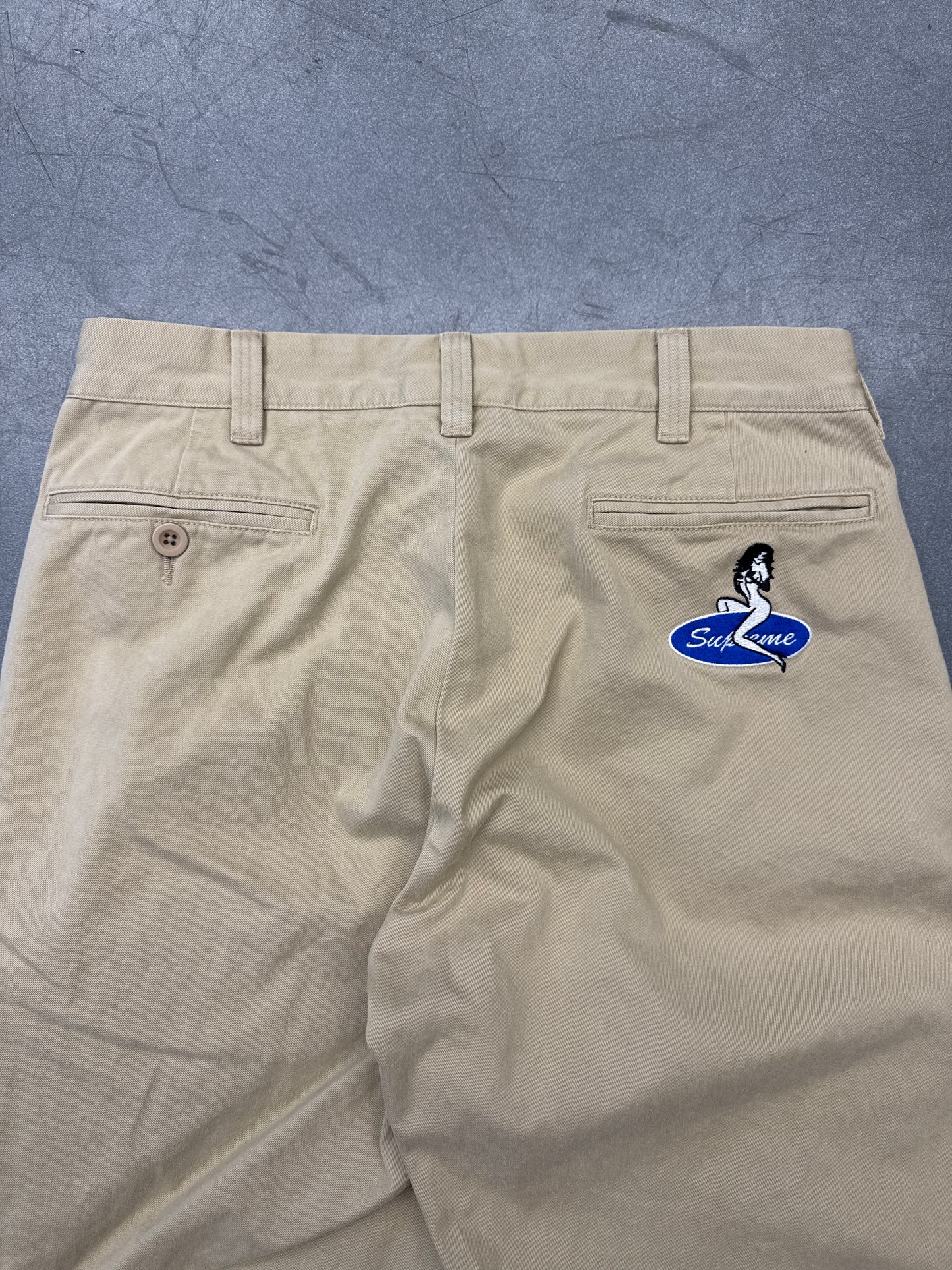SS25 SUPREME PIN UP CHINO PANT - KHAKI