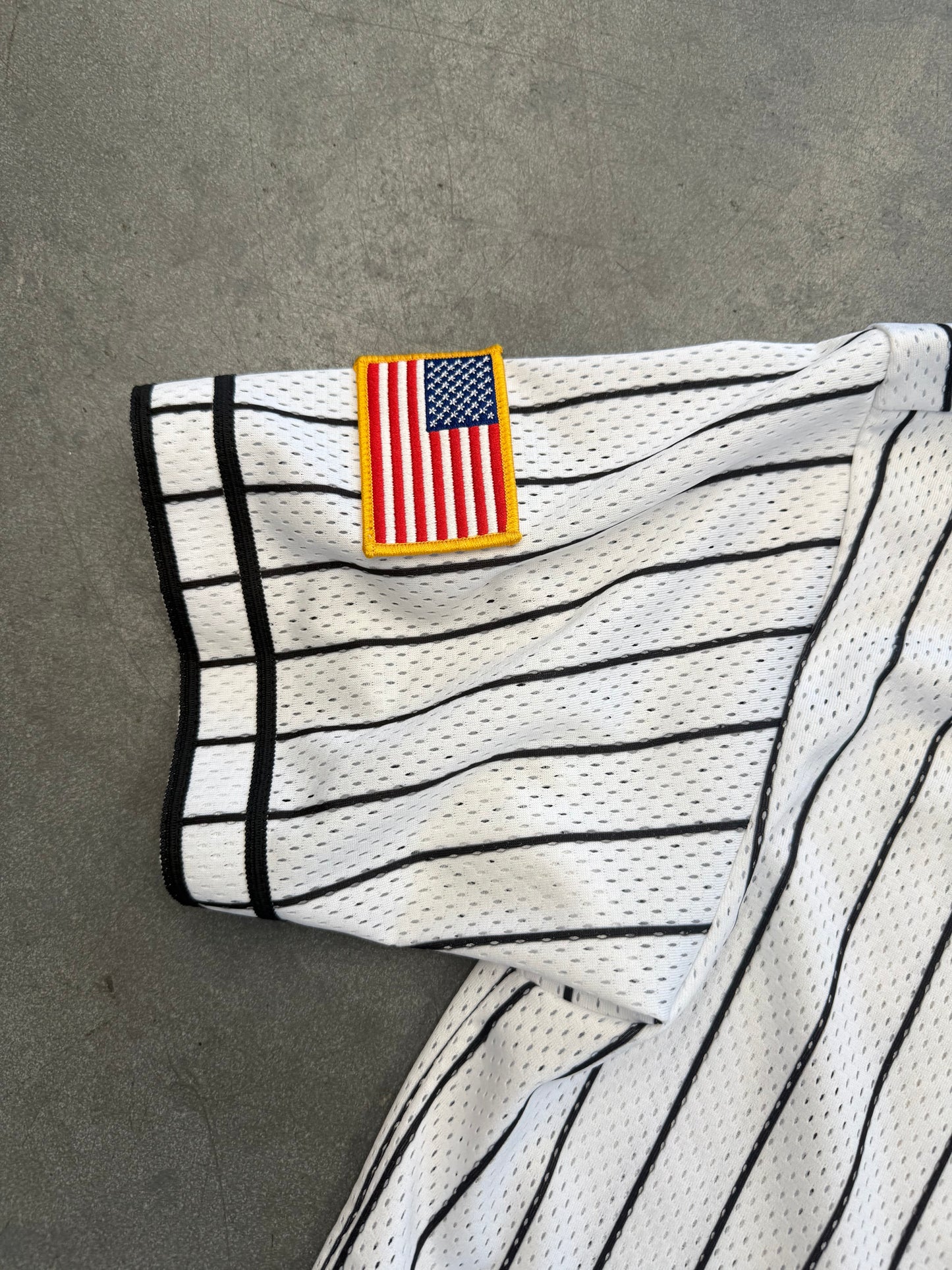 SS25 SUPREME HOMERUN BASEBALL JERSEY WHITE