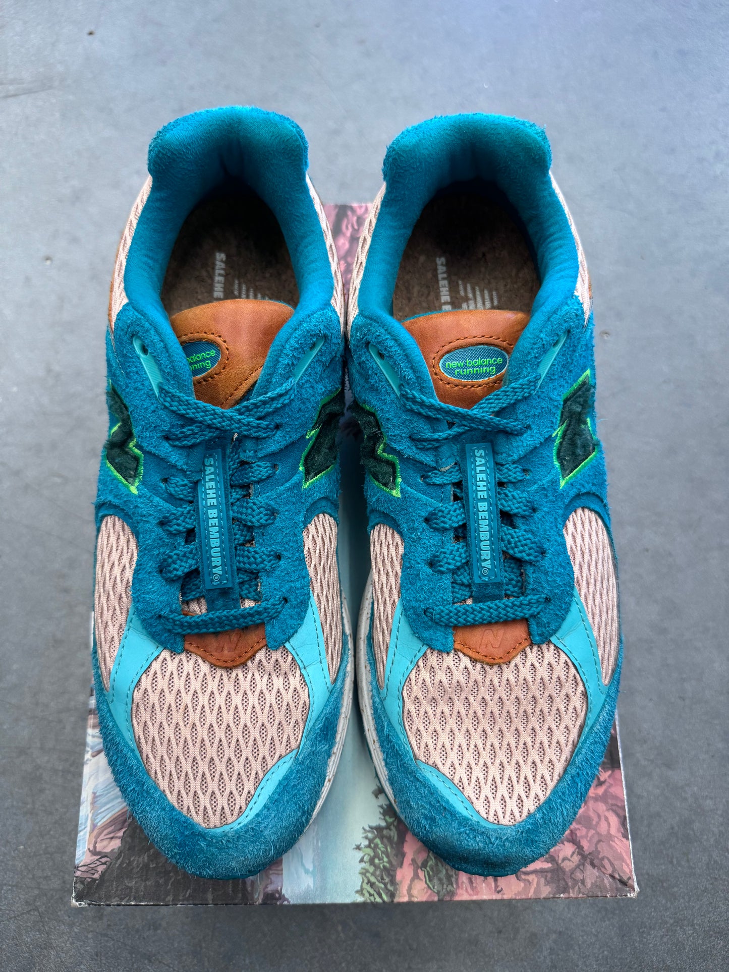 2021 SIZE 10 NEW BALANCE 2002R SALEHE BEMBURY WATER BE THE GUIDE (PRE-OWNED WITH BOX)