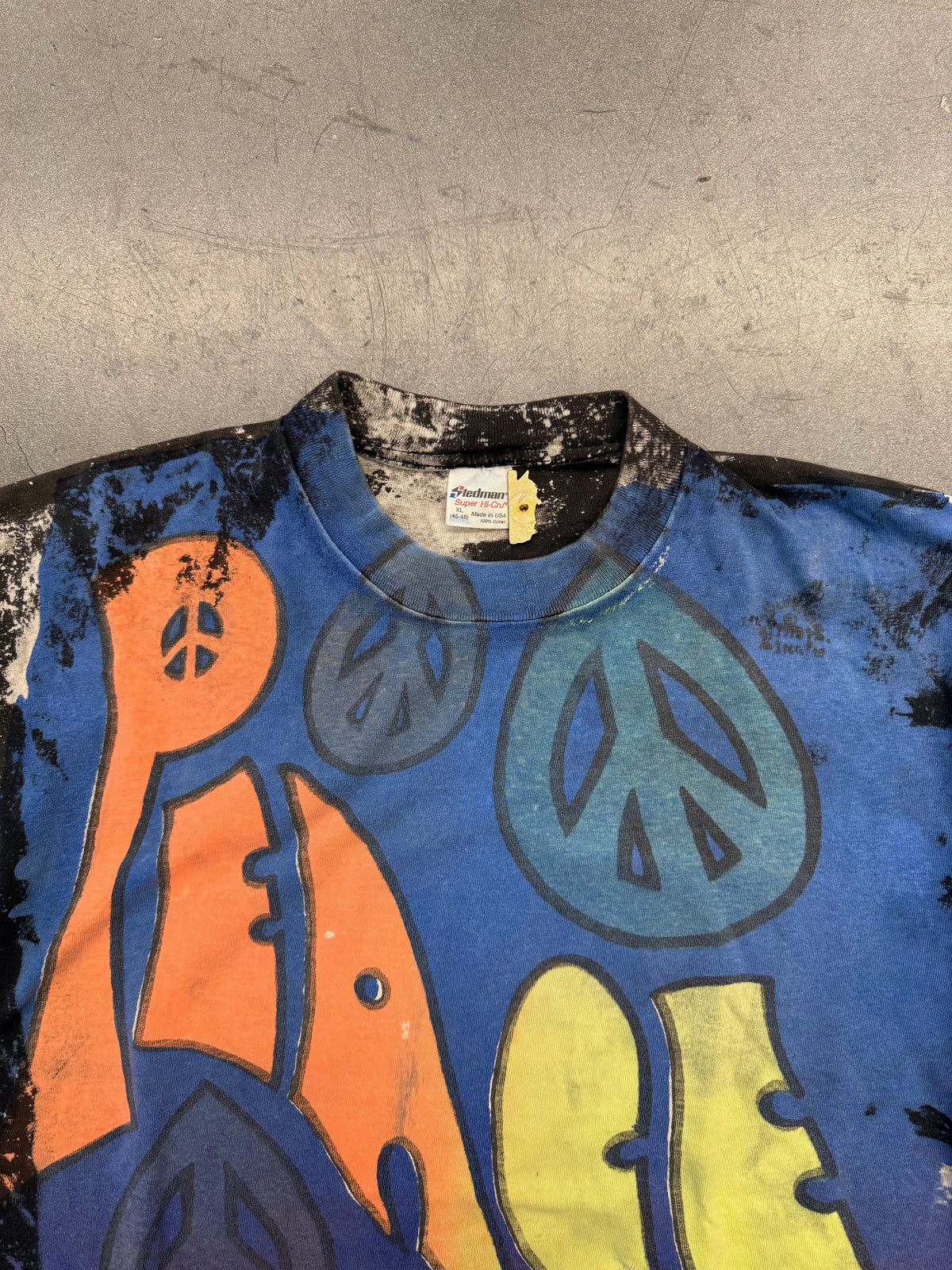 80S MOSQUITOHEAD PEACE TEE (STEDMAN TAG)