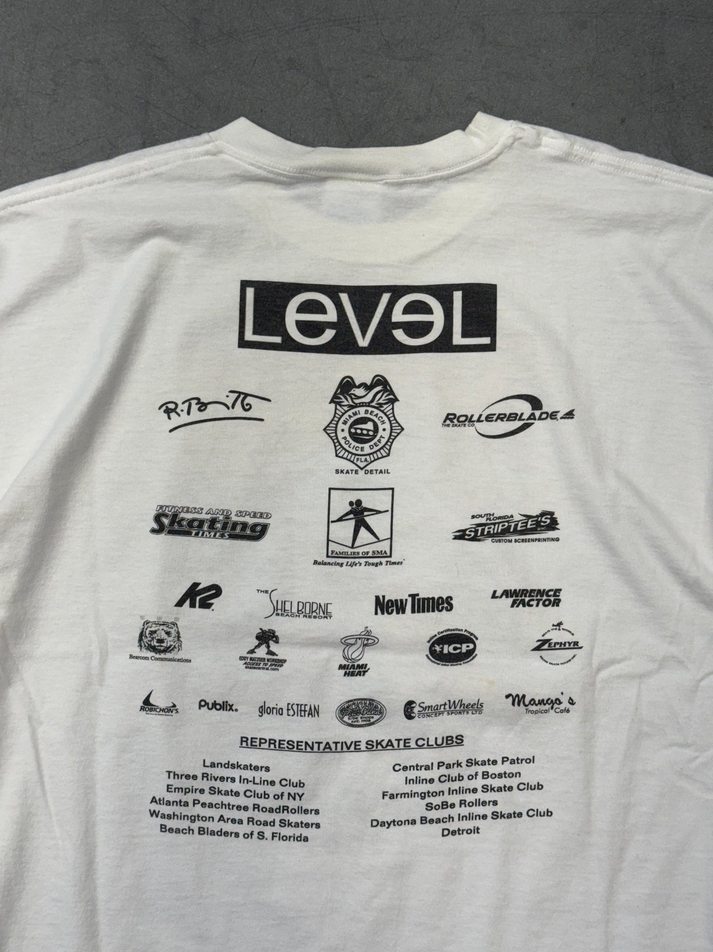 2003 MIAMI BEACH THE GREAT ESSKATE BRITTO TEE (HANES HEAVYWEIGHT TAG)