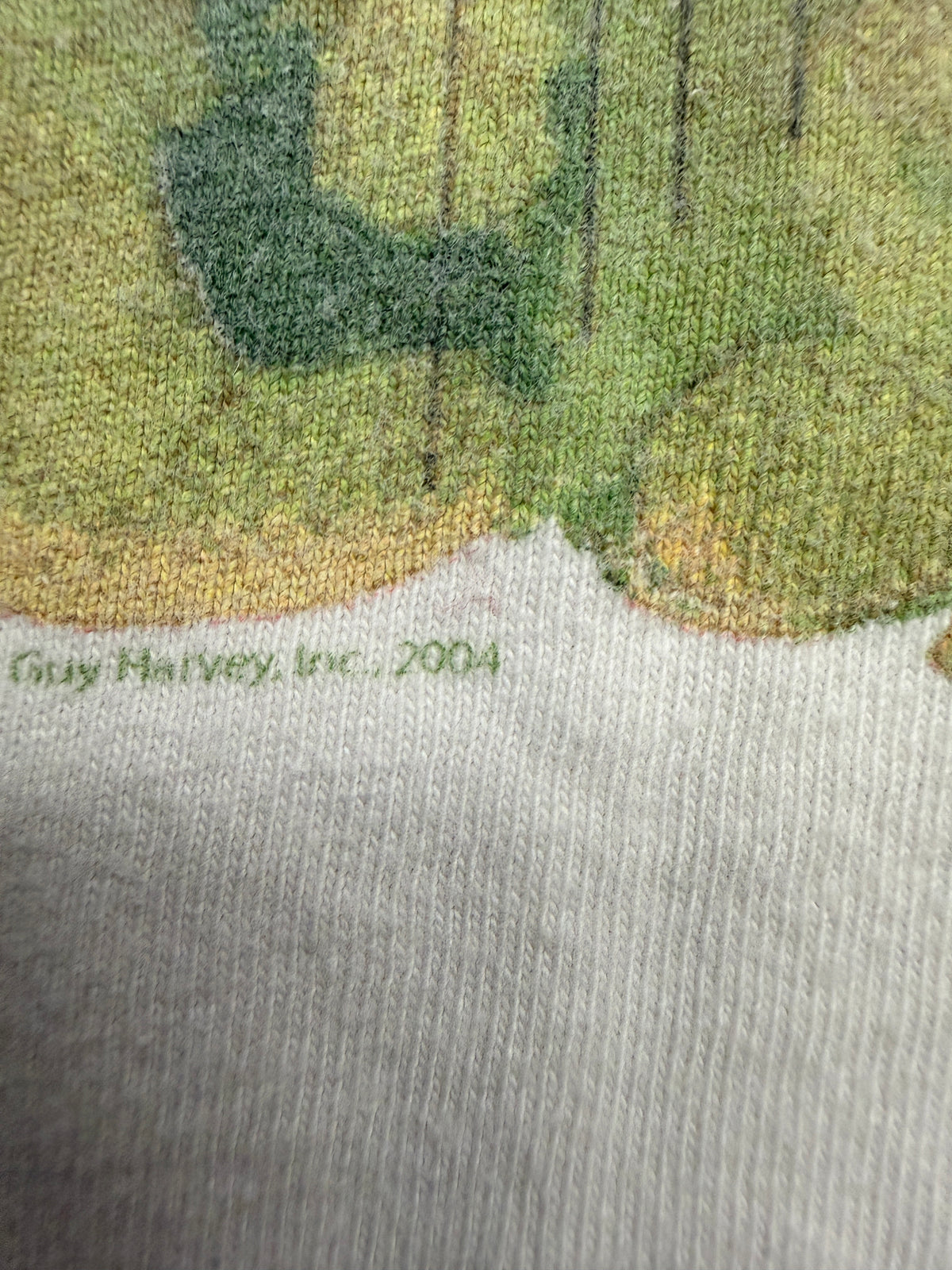 2004 GUY HARVEY ORIGINAL POCKET TEE ( BLUEWATER TAG)