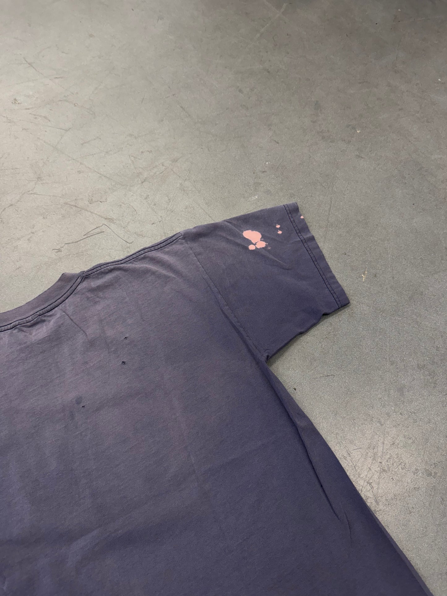 1997 AZTLAN CARTOON GUY AND GIRL THRASHED TEE (MURINA TAG)