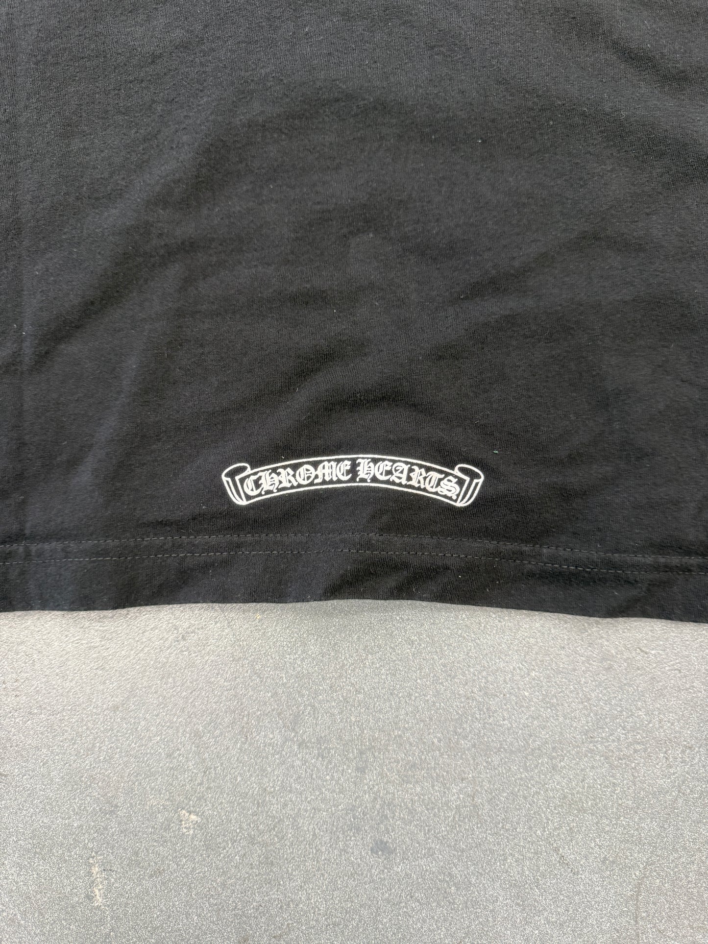 CHROME HEARTS COLLAR PRINT POCKET TEE