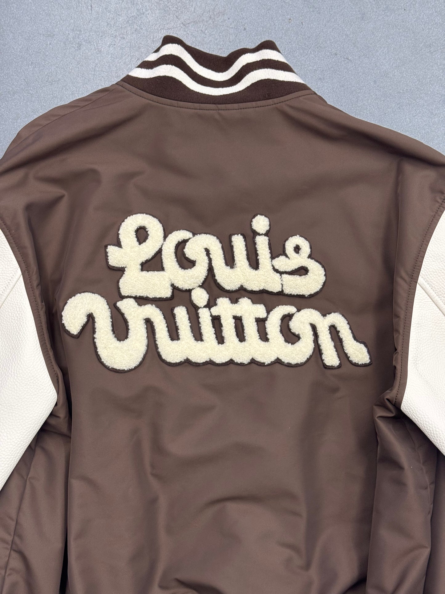 SS24 LOUIS VUITTON BY TYLER THE CREATOR VARSITY JACKET