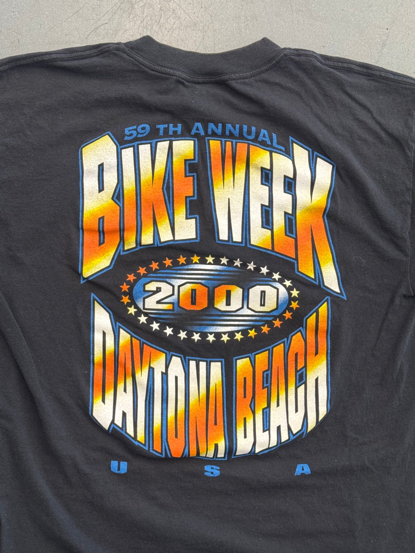 2000 DAYTONA BIKE WEEK ASS TEE (SHERRY TAG)