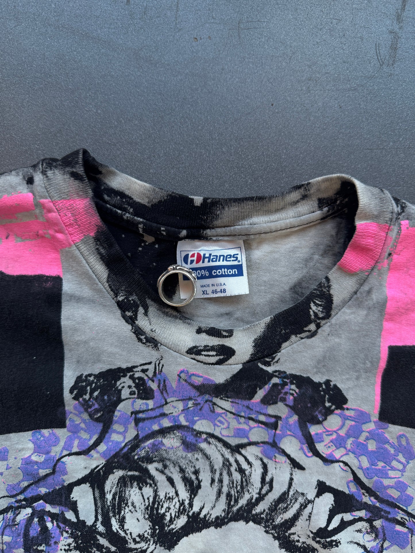 80’S MARILYN MONROE MOSQUITOHEAD DISTRESSED TEE (HANES TAG)