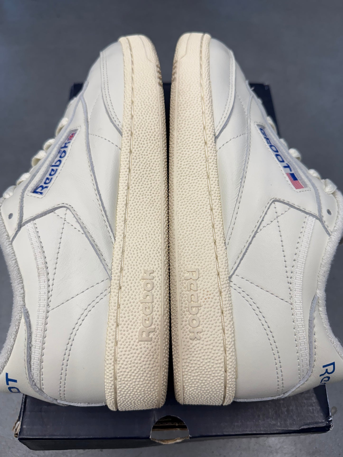 SIZE 9 REEBOK CLUB C 85 DAVID GRUTMAN PROMO SAMPLE (WITH BOX)