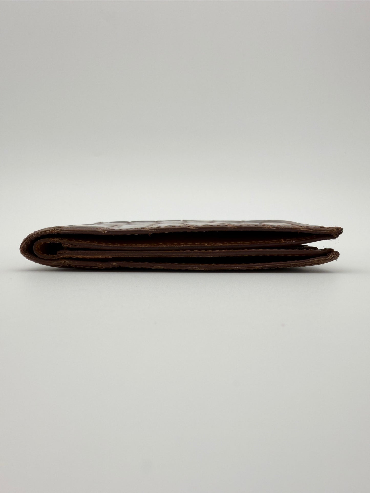 HERMES MC2 ALLIGATOR WALLET (NO BOX)
