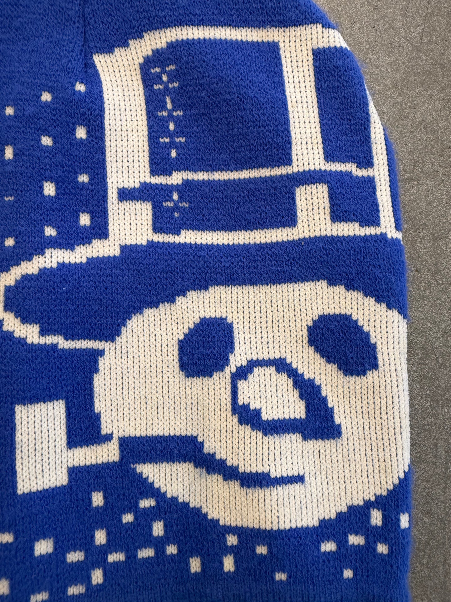 FW08 SUPREME SNOWMAN BEANIE - BLUE