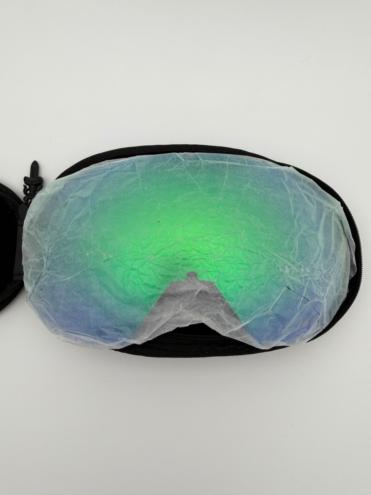 CHROME HEARTS SILVER MORNING SNOW GOGGLES - GREEN/BLACK