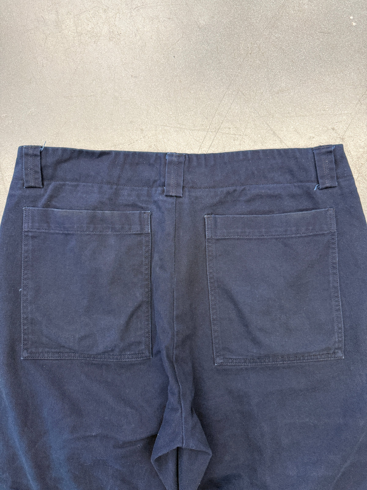 Y2K MARITHE FRANCOIS GIRBAUD SHUTTLE PANTS - NAVY/BLACK