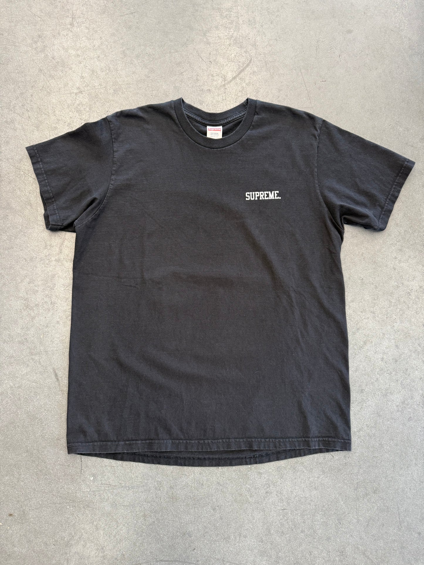FW23 SUPREME DEF JAM FIGHT FOR NEW YORK FIGHTER TEE- BLACK