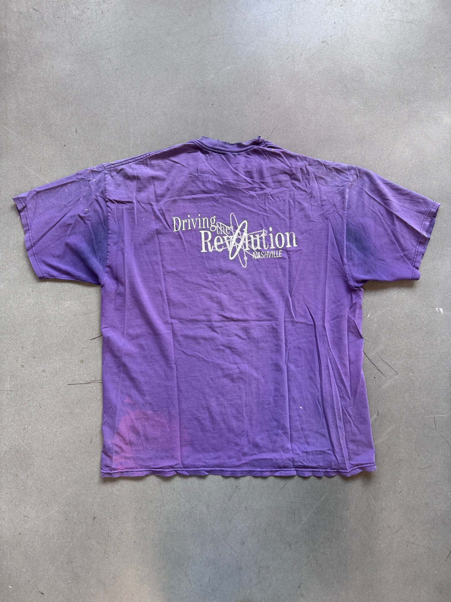 90'S FEDEX GROUND "DRIVING THE REVOLUTION NASHVILLE" TEE (PULLED TAG)