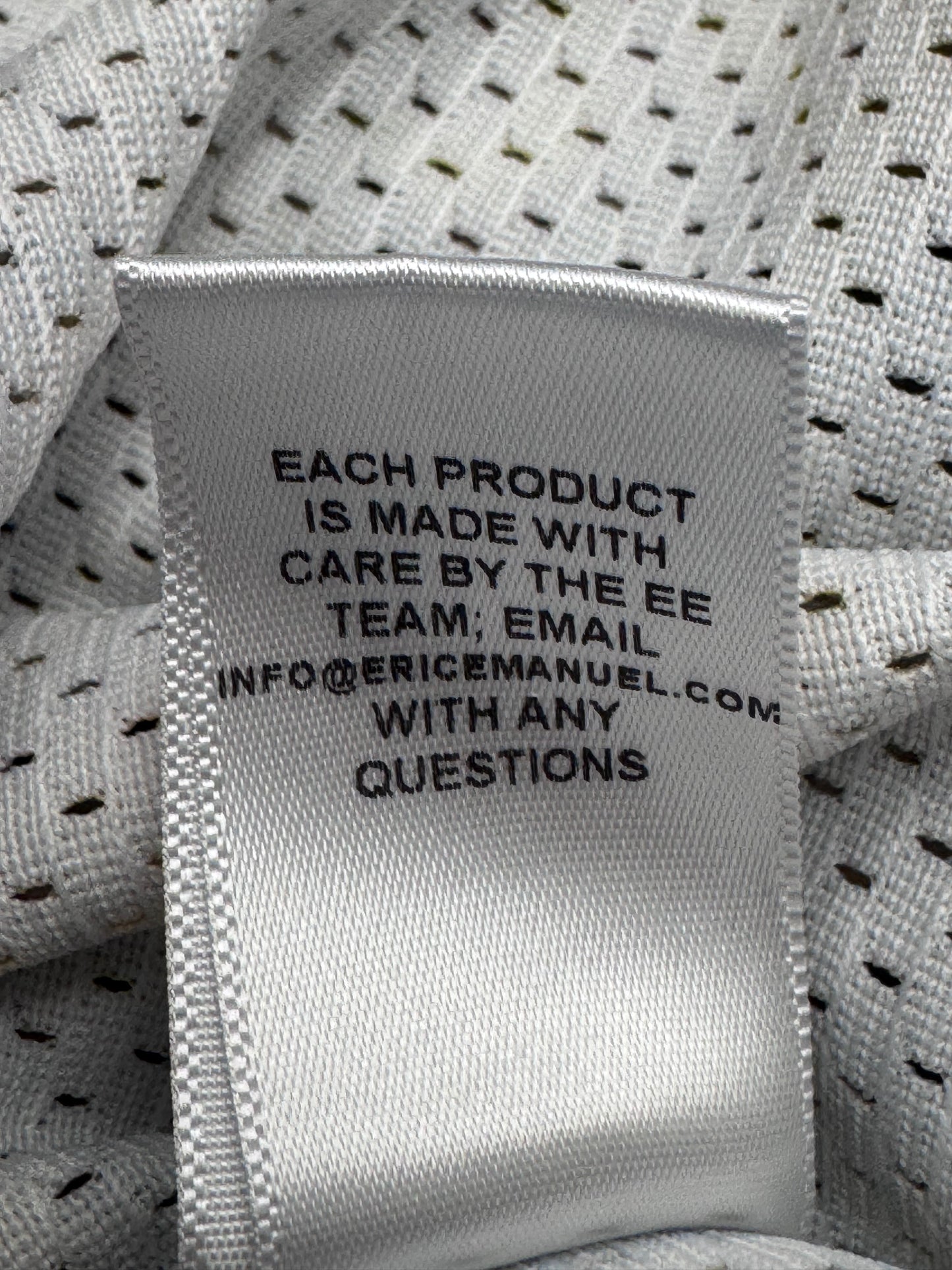 SS20 ERIC EMANUEL EE BASIC RUG SHORT - GRAY/YELLOW