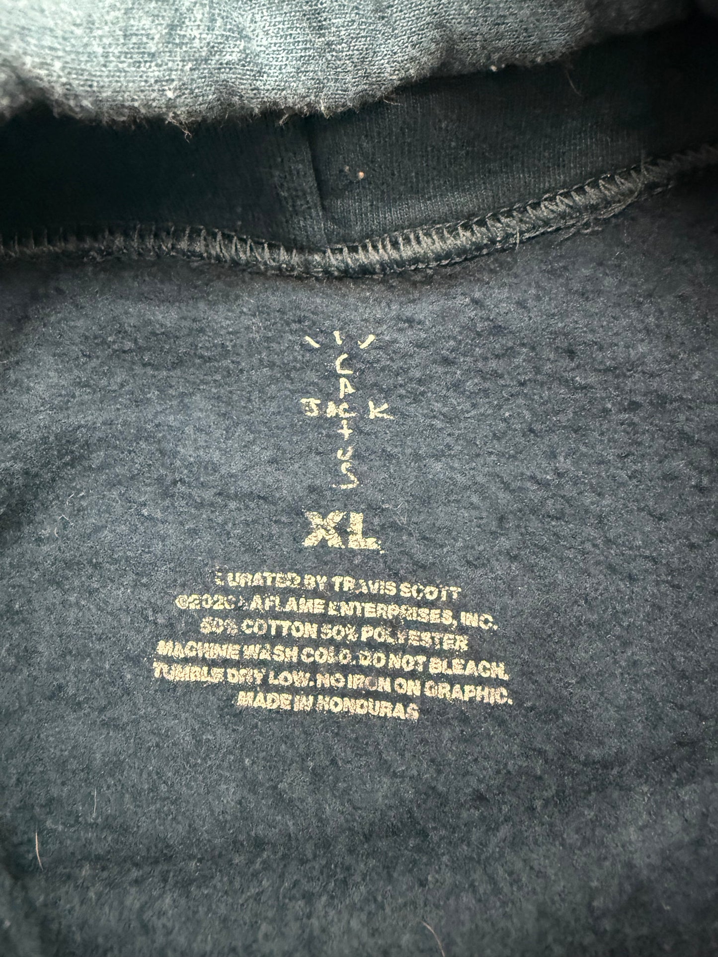 FW20 CACTUS JACK BY TRAVIS SCOTT STICKER MCDONALD'S HOODIE