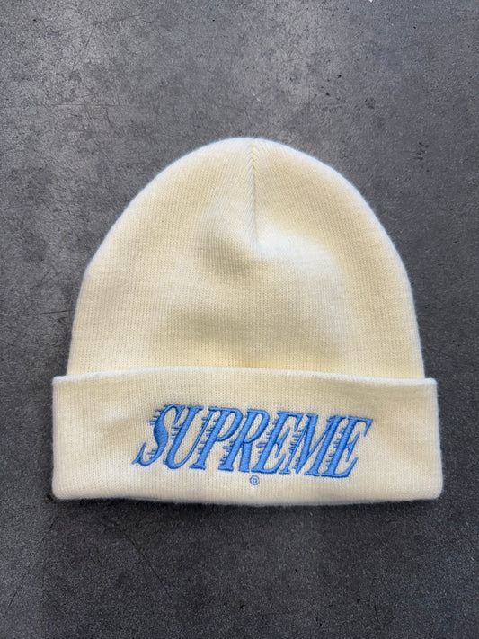 SS20 SUPREME CROSSOVER BEANIE - NATURAL