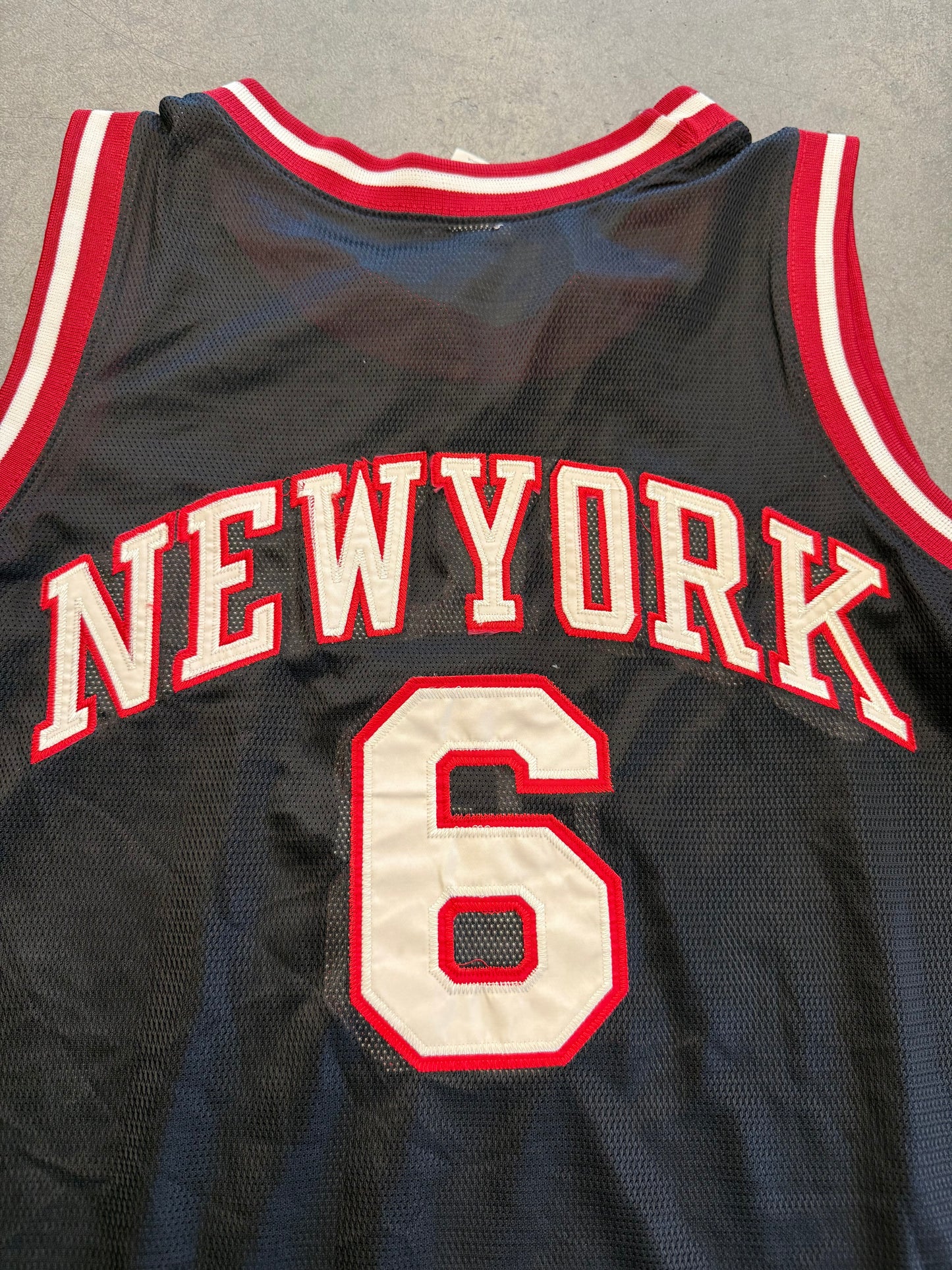 VINTAGE SUPREME "6" AWAY BASKETBALL JERSEY