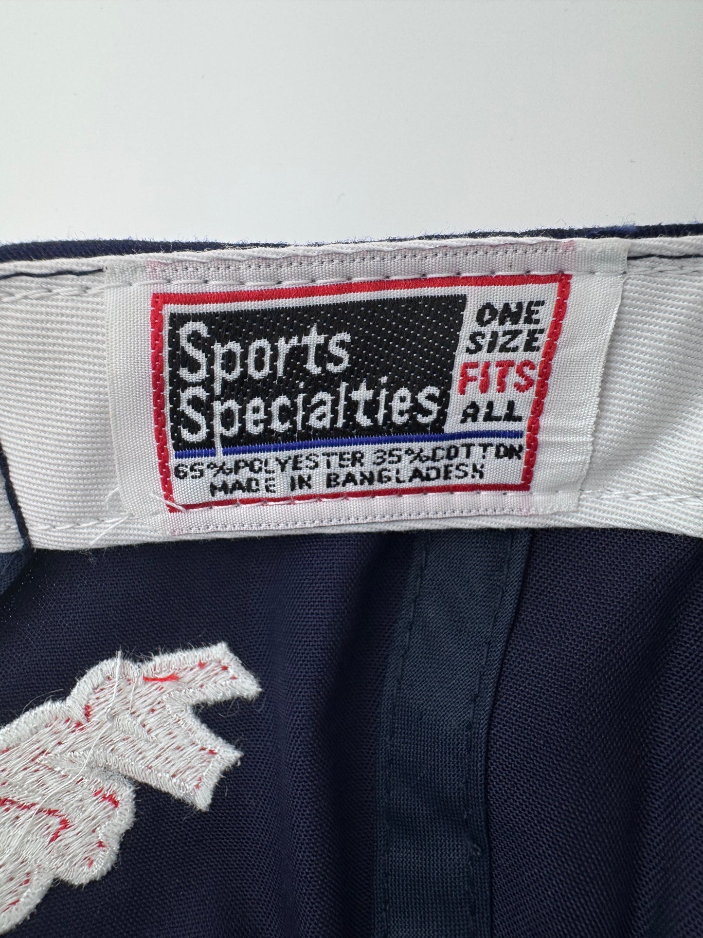 90S FLORIDA PANTHERS SPORTS SPECIALTIES NHL BACK SCRIPT SNAPBACK HAT