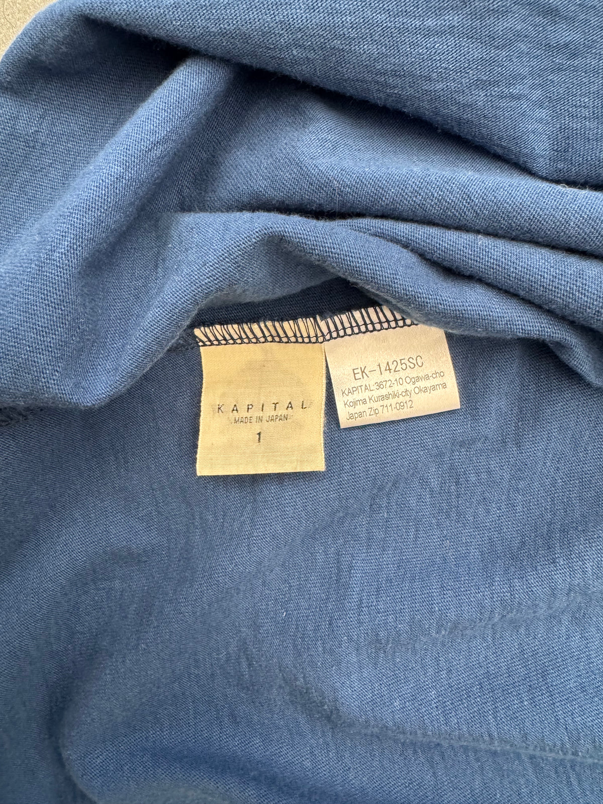 KAPITAL HUGE FOOTBALL T-SHIRT