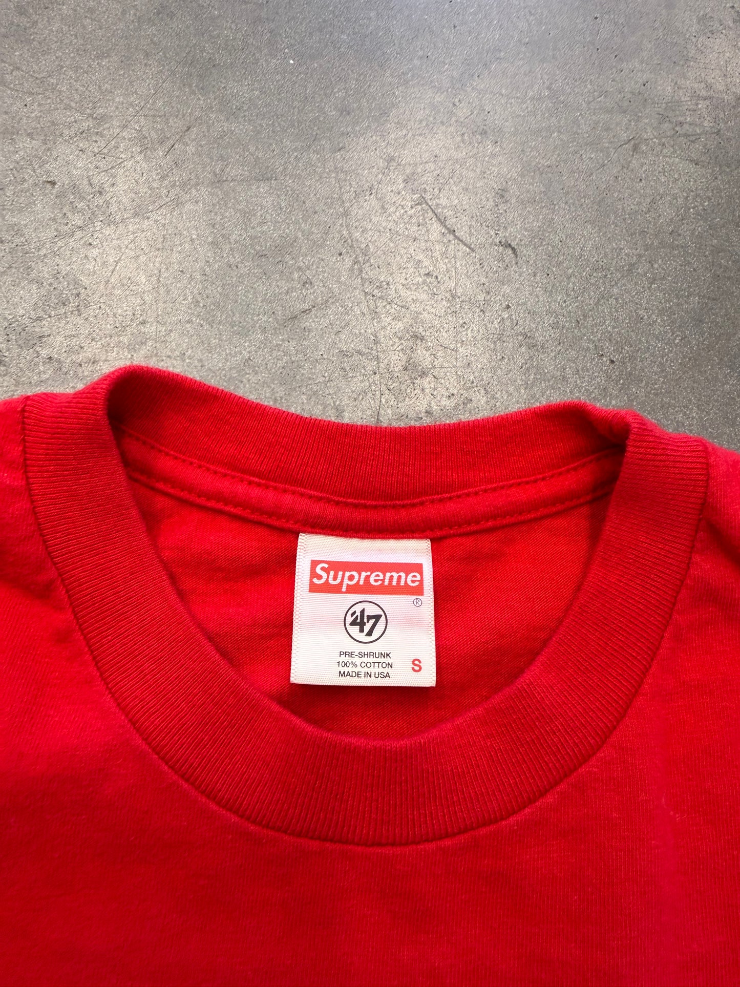 SS19 SUPREME X NFL RAIDERS POCKET TEE