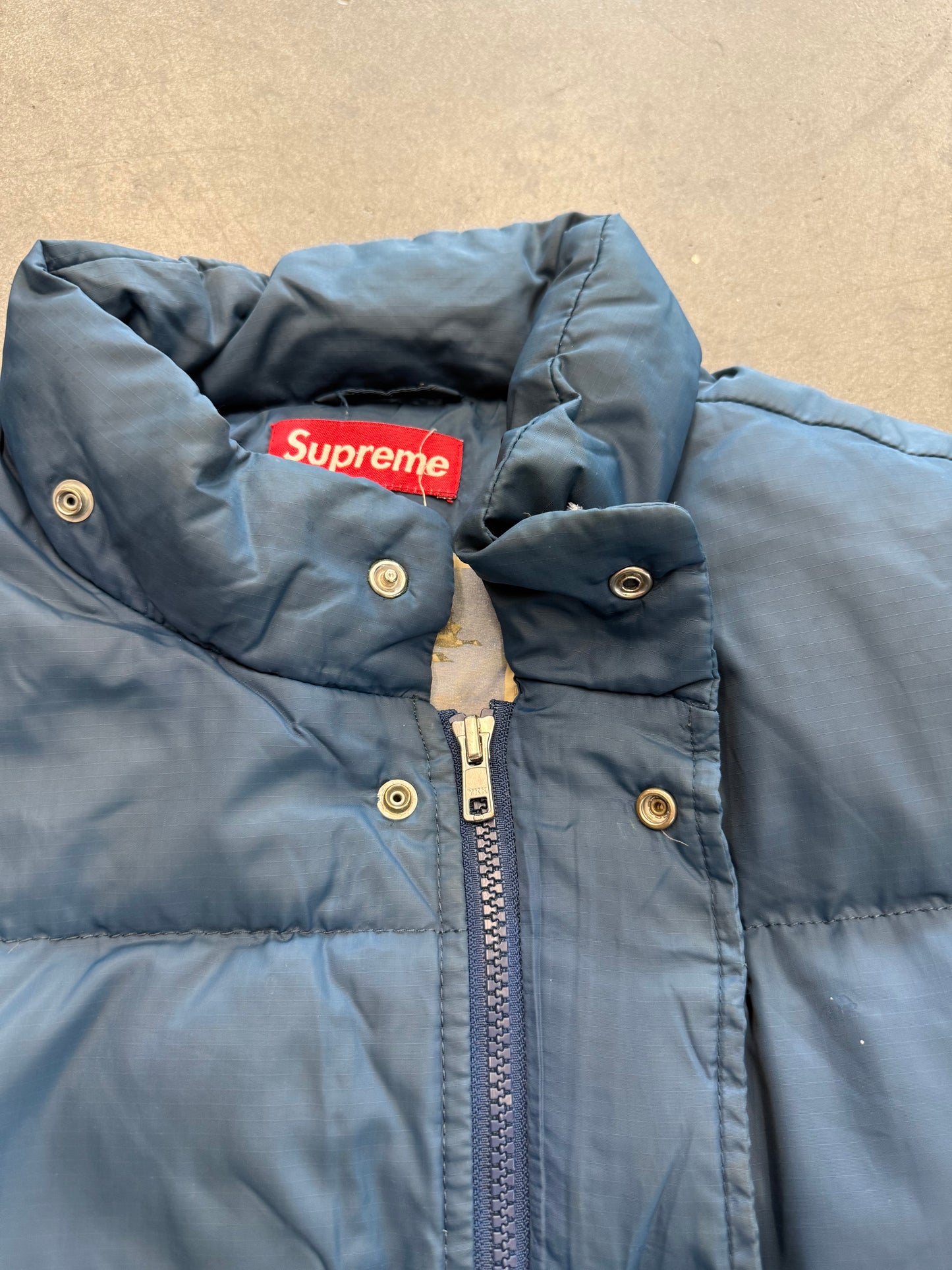 90'S SUPREME FULL ZIP DOWN PUFFER JACKET