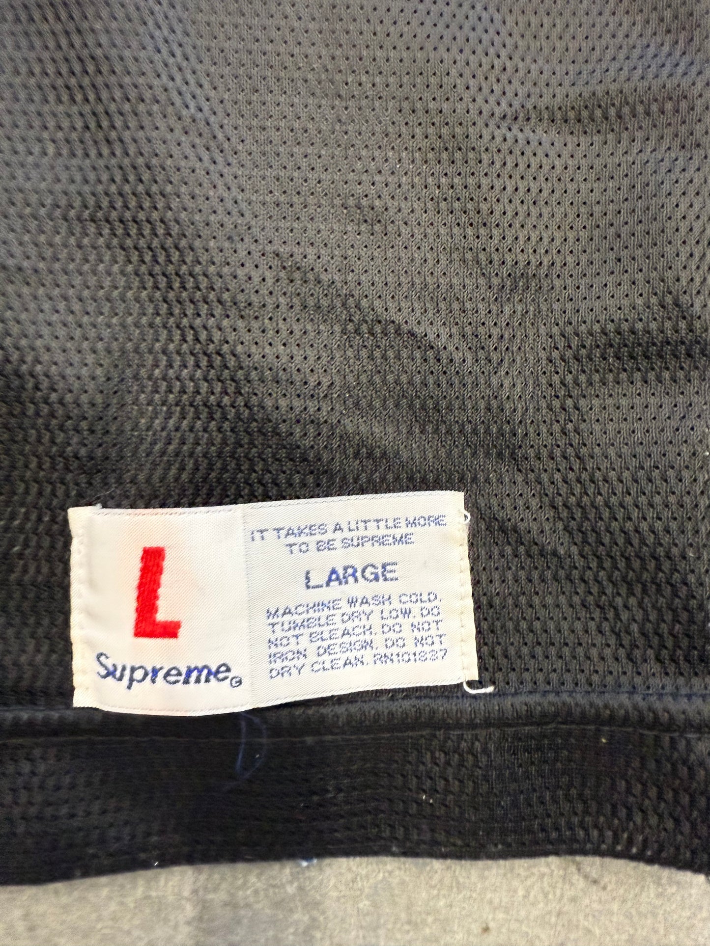 VINTAGE SUPREME "6" AWAY BASKETBALL JERSEY