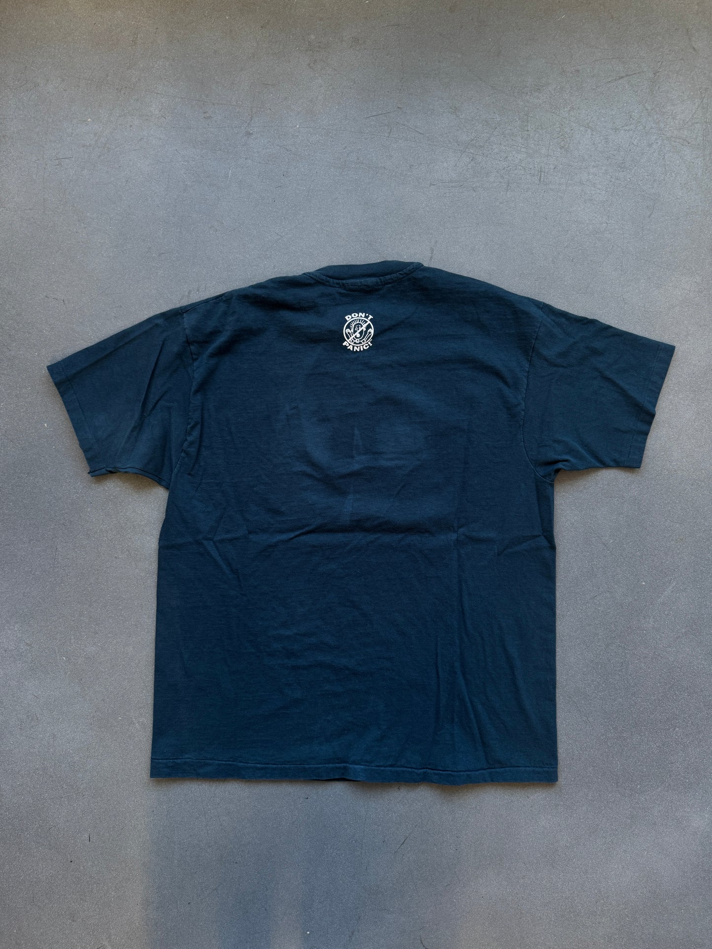 90'S LUBE JOB WHILE YOU WAIT! TEE (DON'T PANIC TAG)