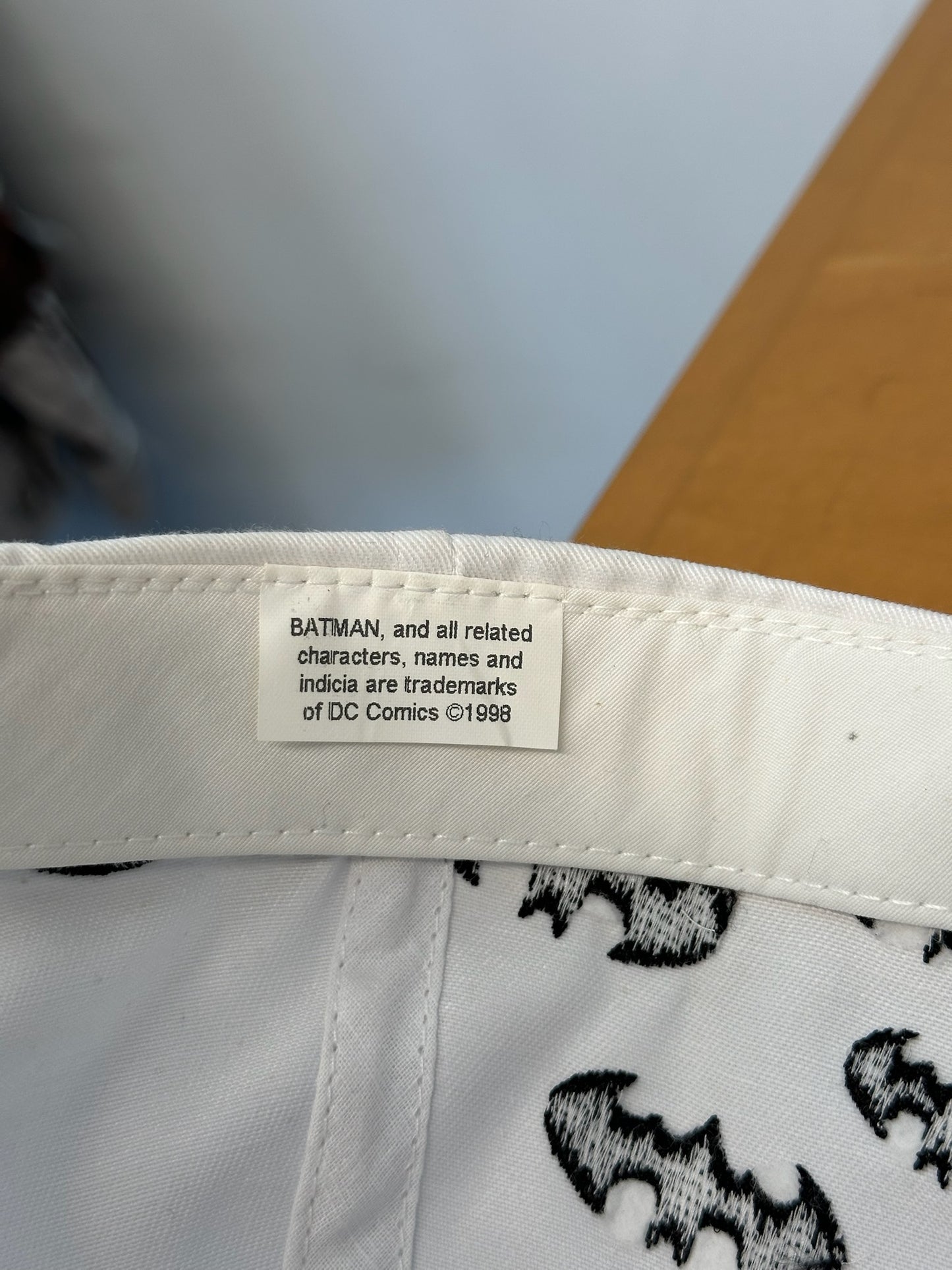 1998 BATMAN VS. JOKER SHOWDOWN AT CHARLOTTE RARE NASCAR SNAPBACK HAT NEW WITH TAGS