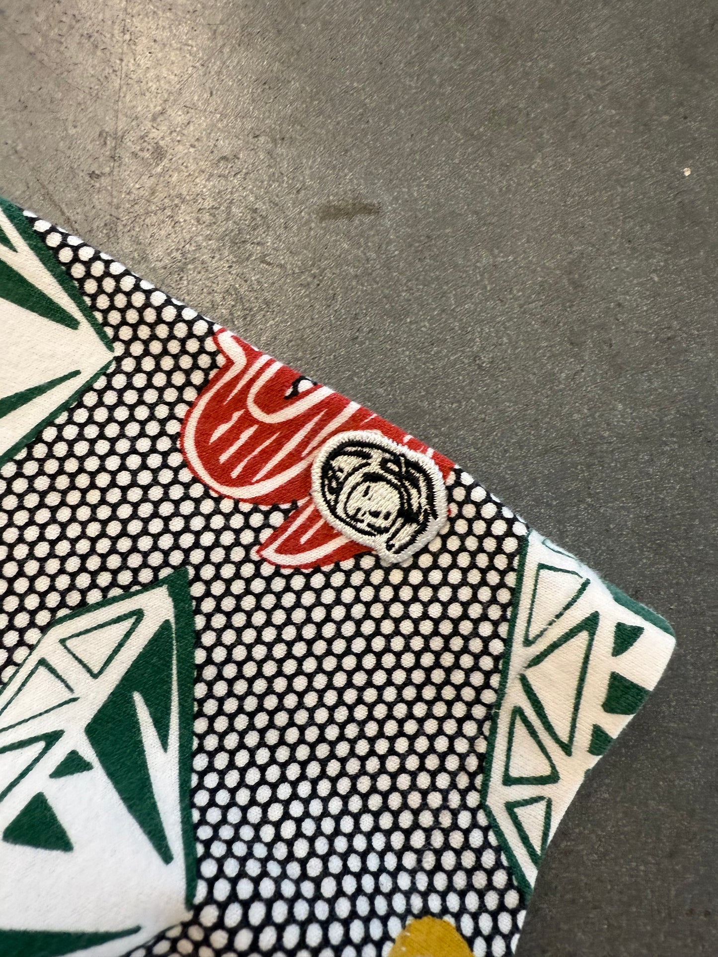 VINTAGE BILLIONAIRE BOYS CLUB BBC DIAMONDS & DOLLARS RED/GREEN/YELLOW TEE