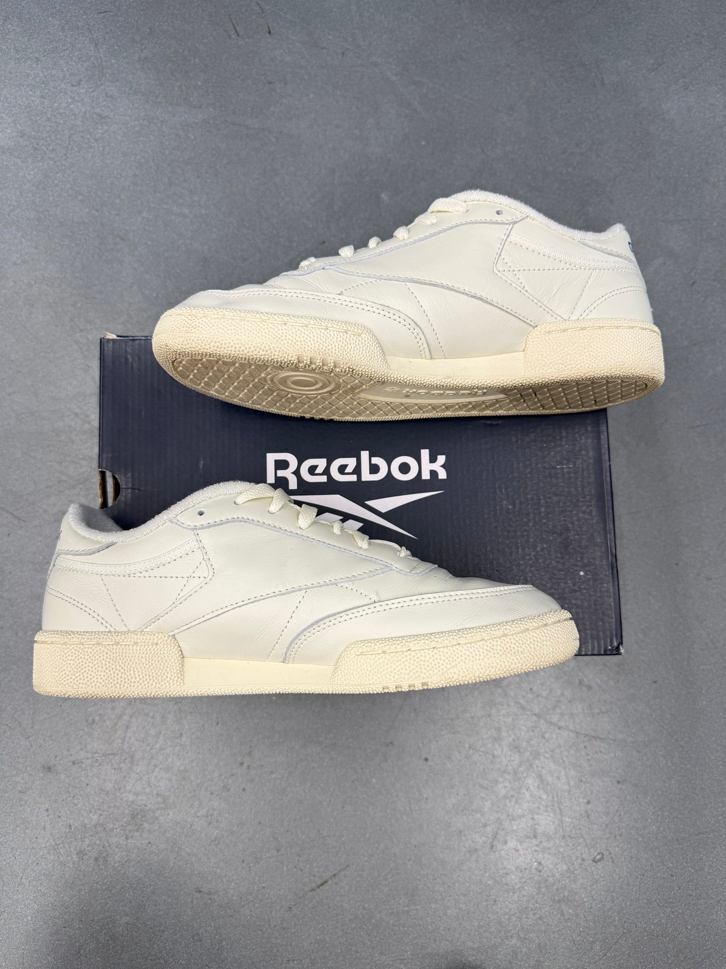 SIZE 9 REEBOK CLUB C 85 DAVID GRUTMAN PROMO SAMPLE (WITH BOX)