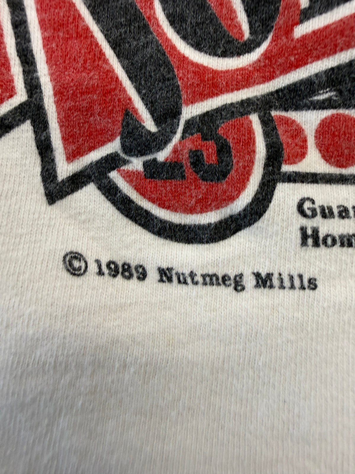 1989 MICHAEL JORDAN TRADING CARD TEE (NUTMEG TAG)