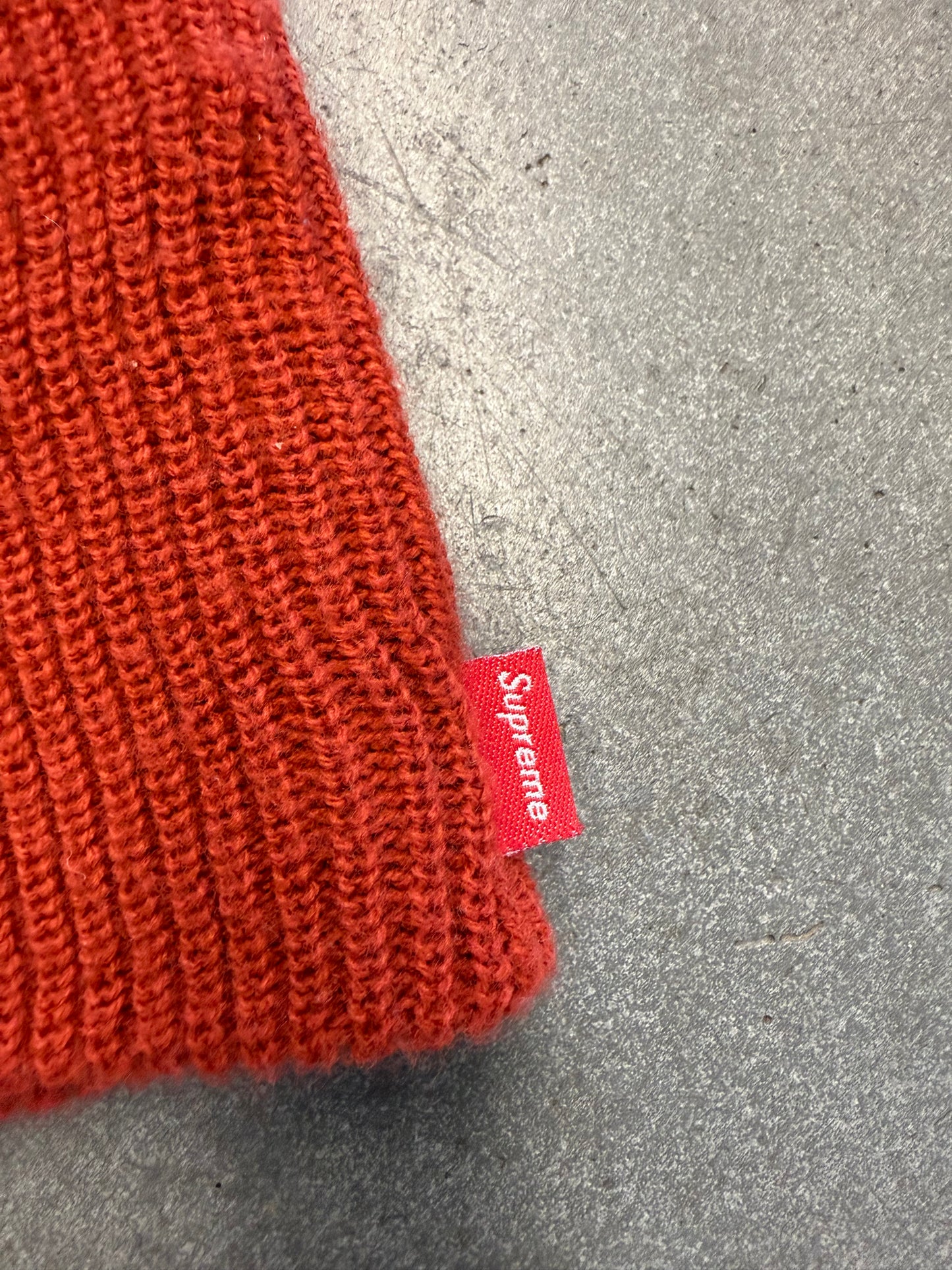 FW11 SUPREME BASIC BEANIE - BURNT ORANGE