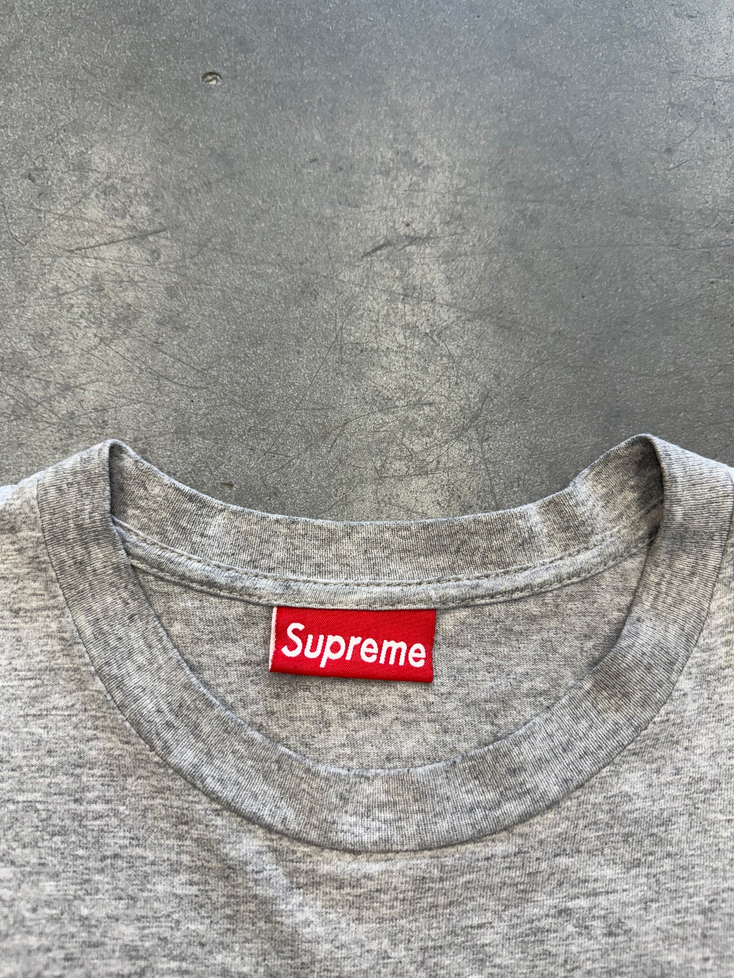 1996 SUPREME RED BOX LOGO TEE (MADE IN USA TAG)