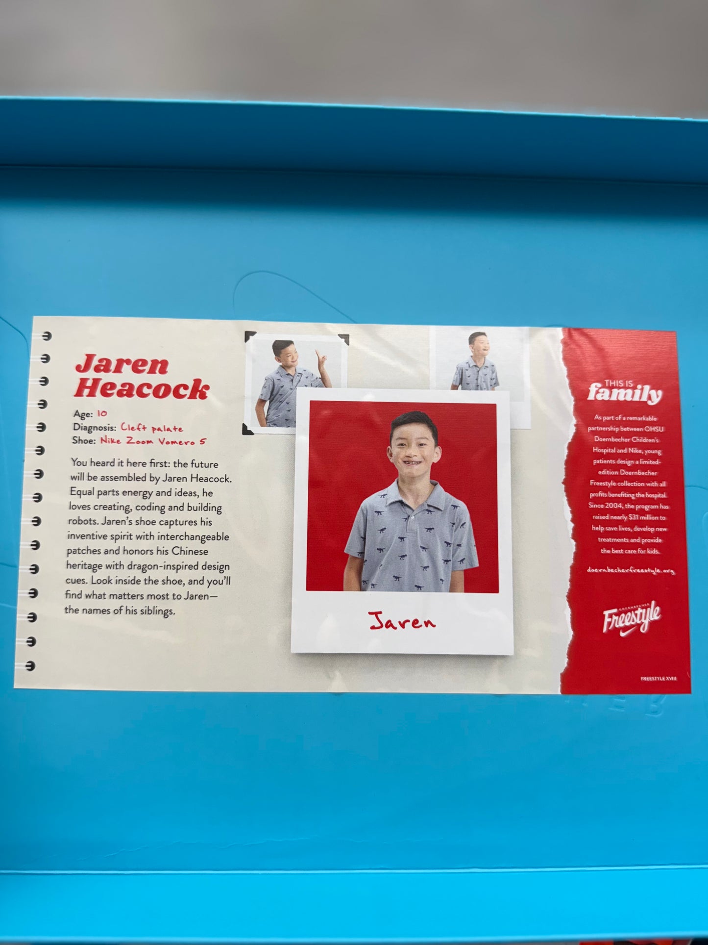 2023 SIZE 8.5 NIKE ZOOM VOMERO 5 DOERNBECHER