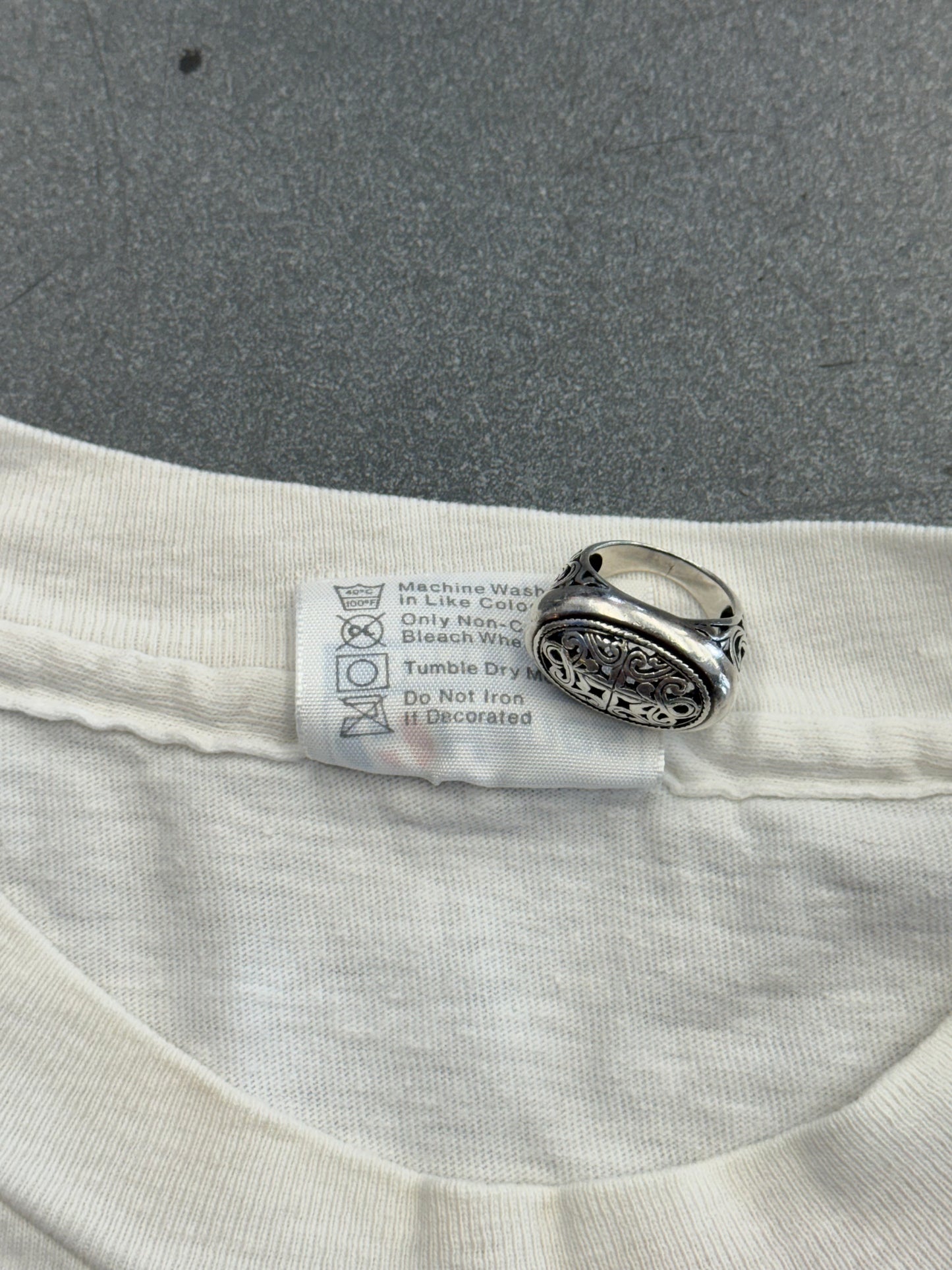 90S HEAD TEE (HANES BEEFY-T TAG)
