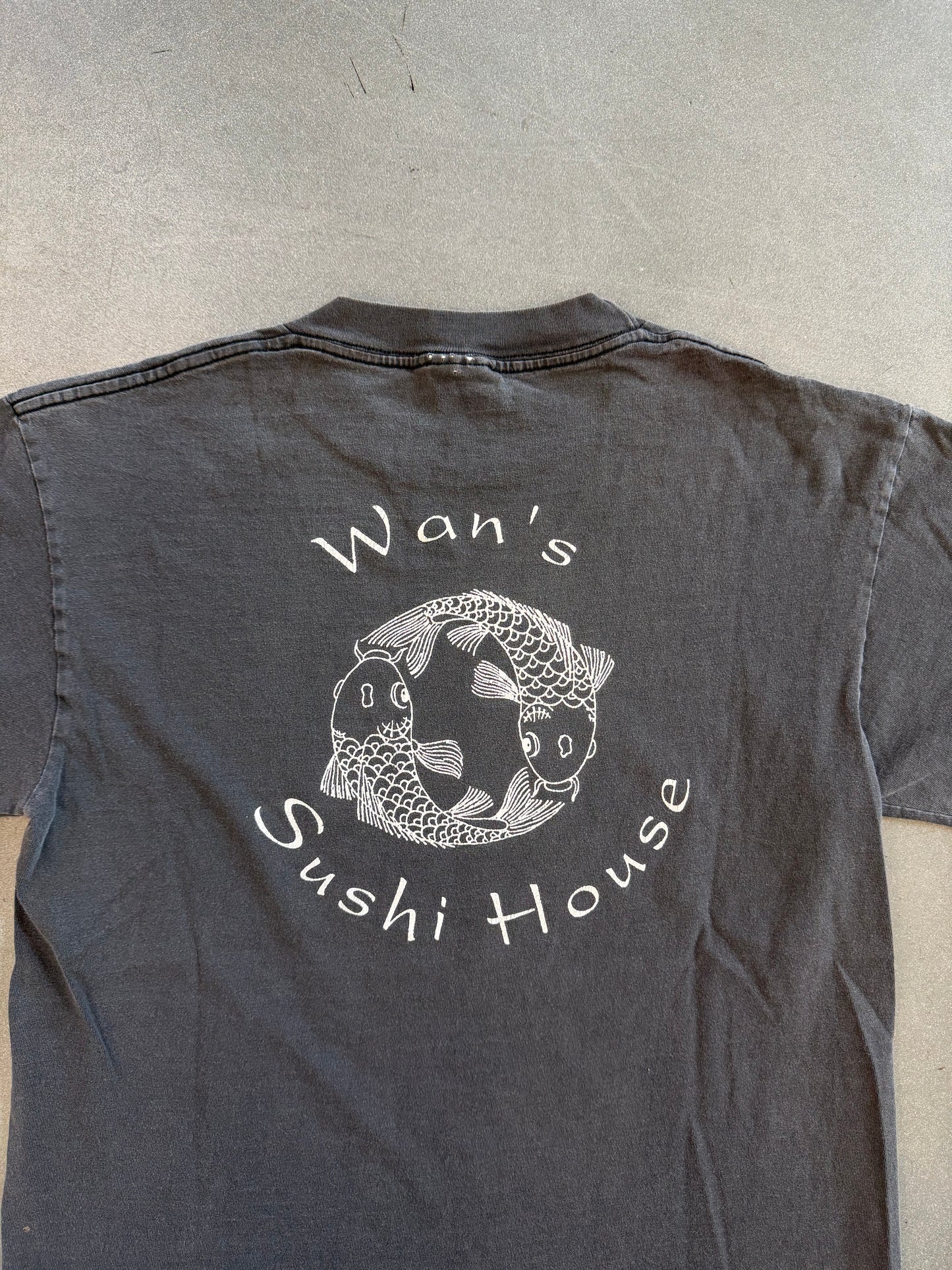 90S WAN'S SUSHI HOUSE (HANES COMFORT TAG)