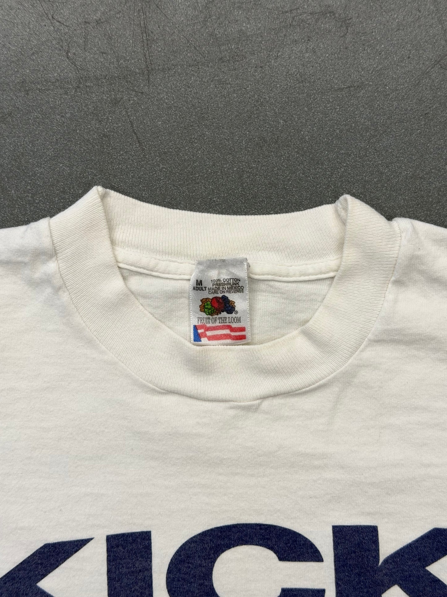 90'S CHUCK NORRIS KICK DRUGS OUT OF AMERICA TEE (FOTL TAG)